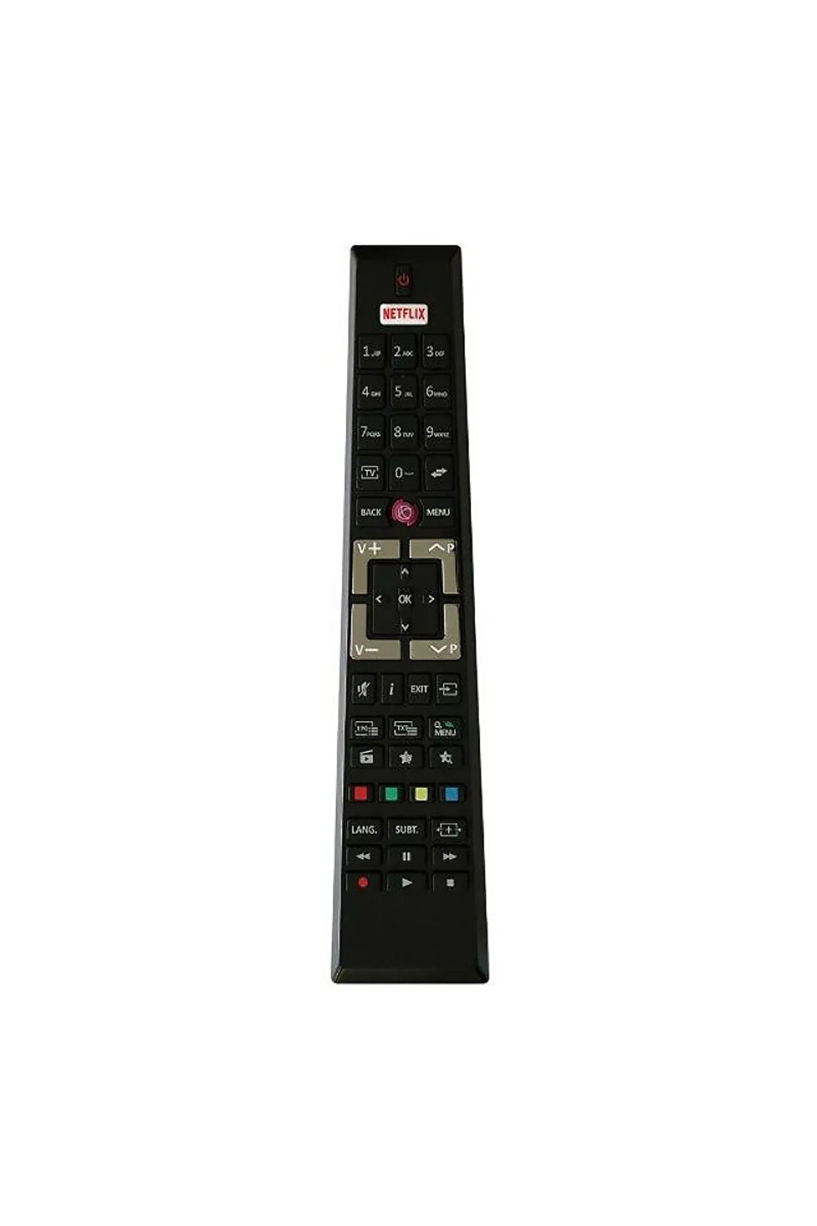 VESTEL Mor Tuşlu HY 8065 Televizyon Kumandası TV LCD LED Kumanda