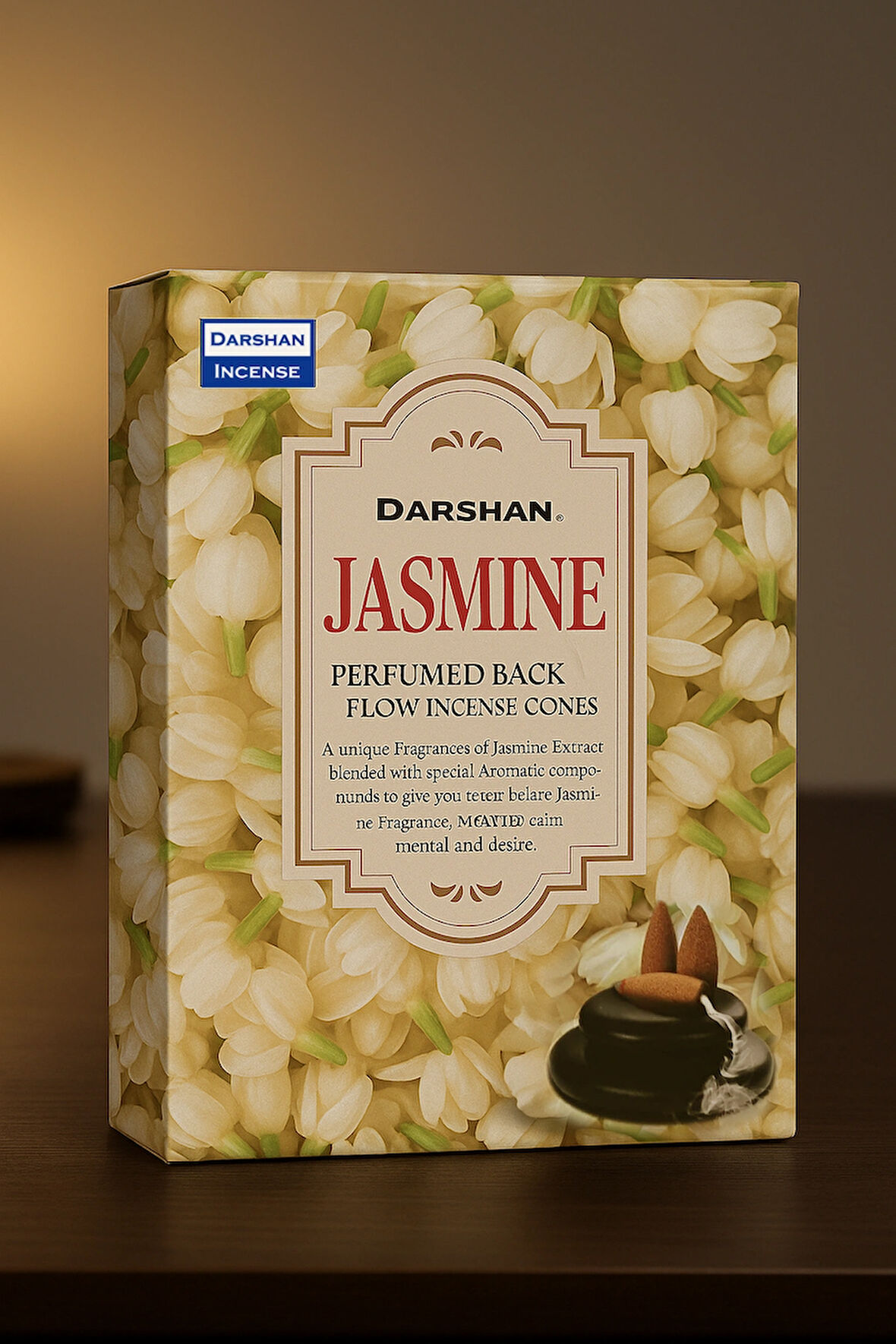Hyge Yasemin Aromalı Geri Akış Tütsü | Jasmine Backflow Incense 10’lu Paket