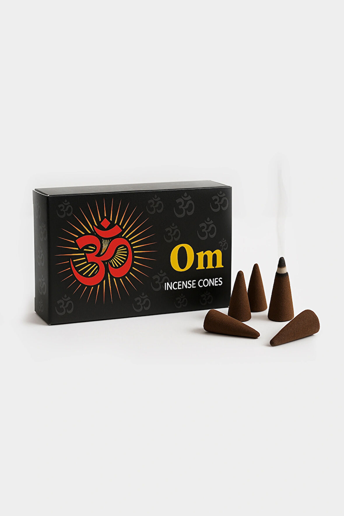 Hyge Om Aromalı Doğal Konik Tütsü 10’lu Paket
