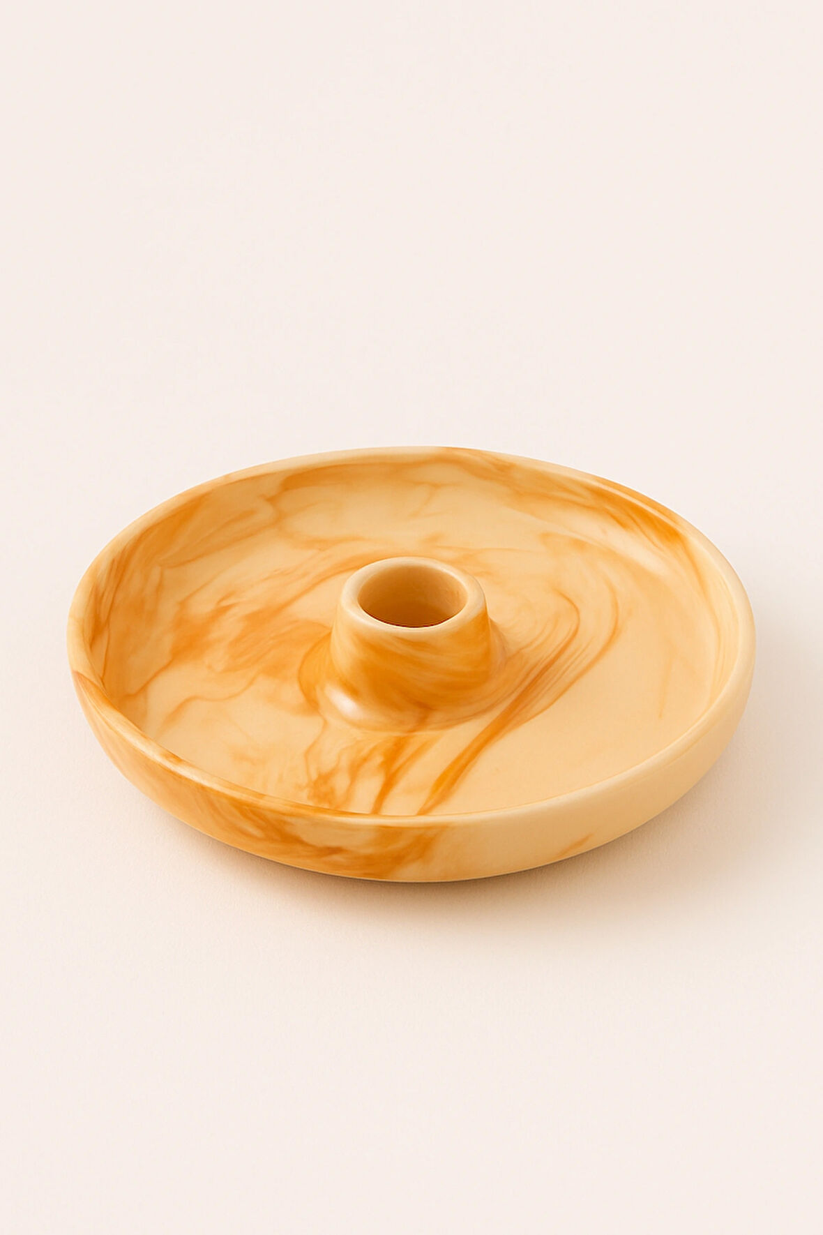 Mermer Desenli Seramik Tütsülük | Marble Pattern Holder | Palo Santo-Sandal-Öd