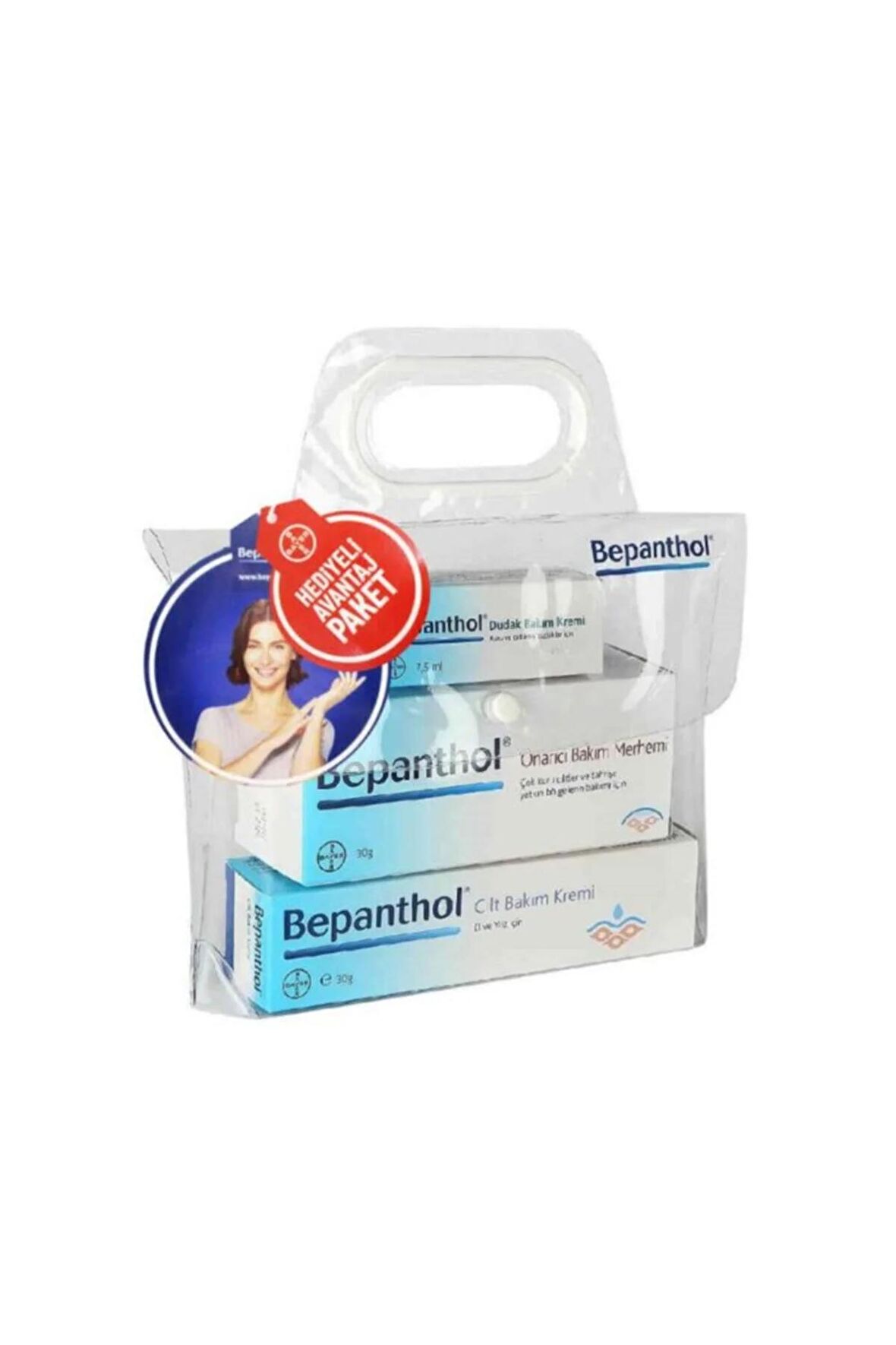 Cilt Bakım Kremi 30gr+onarcı Bakım Kremi 30gr+dudak Bakım Kremi 7,5ml