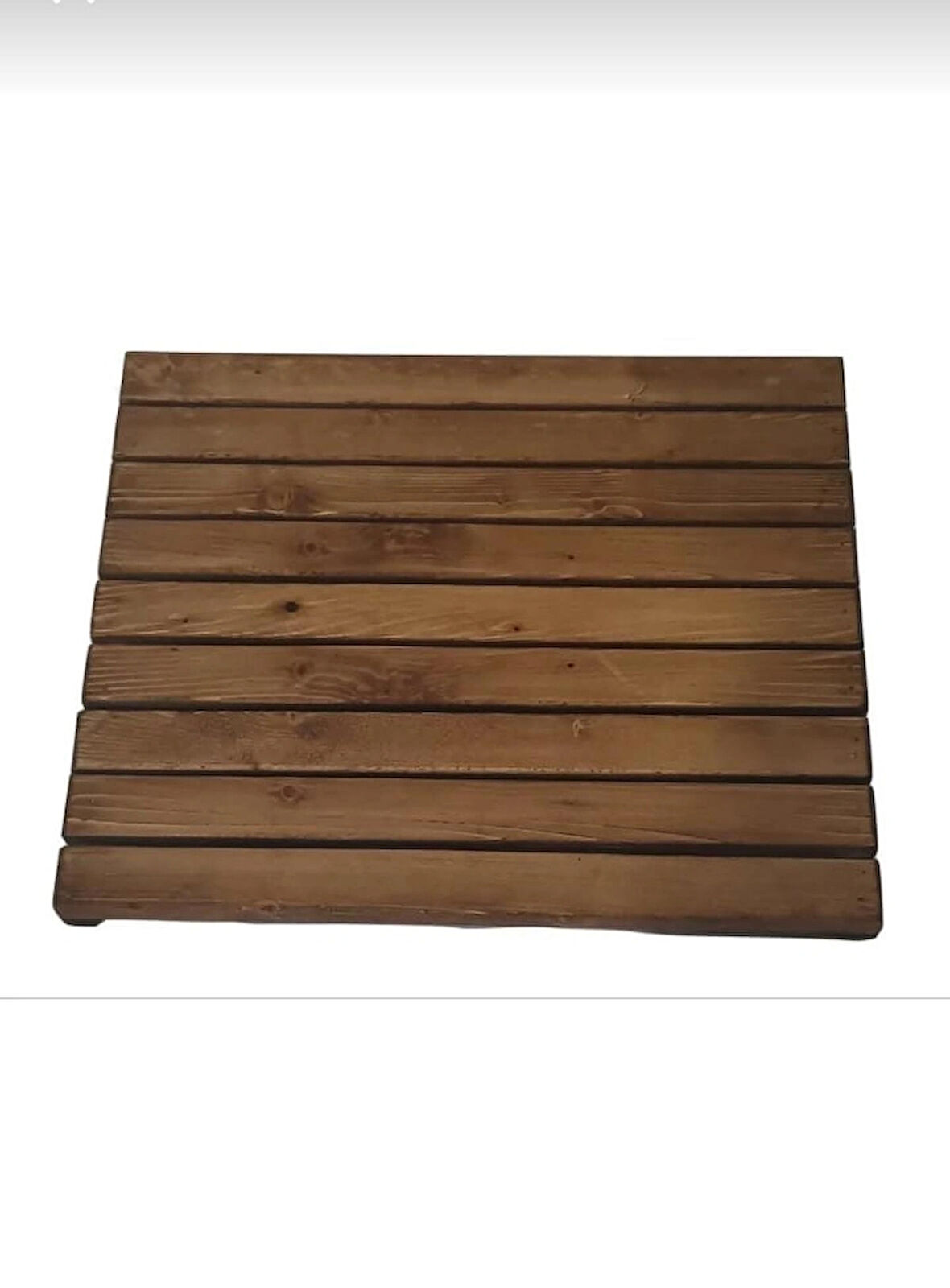  Masa Altı Ayaklık Ayak Koyma Standı Ayak Rampası Kestane Rengi 49x40cm.