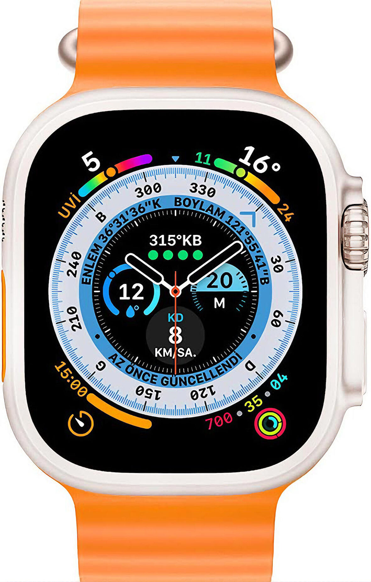 İ8 Smart Watch Sesli Konuşma Android Uyumlu