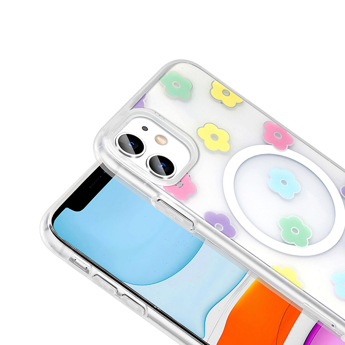 Apple iPhone 11 Kılıf Soft Silikon Mgsafe Özellikli Kapak Zr-Folk