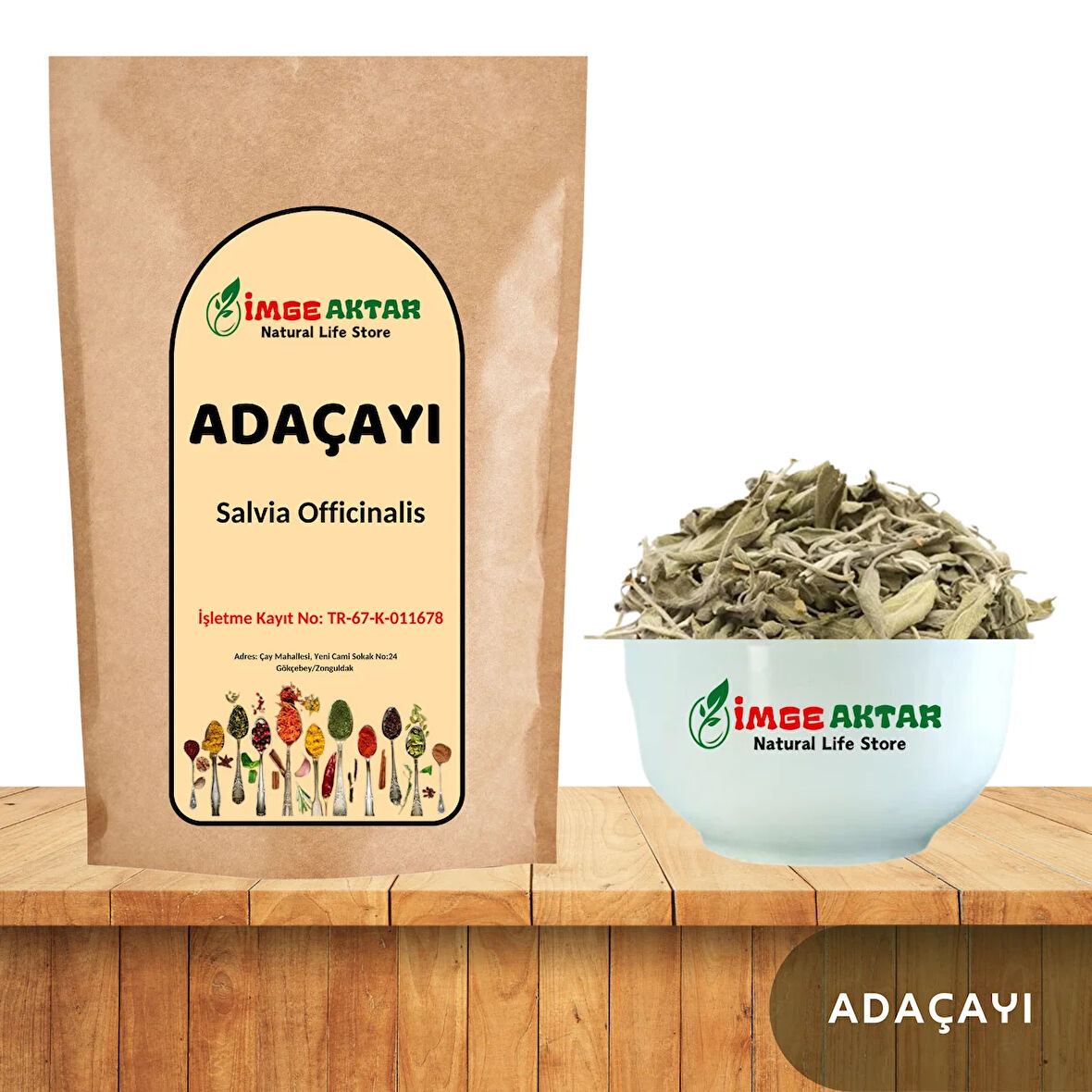 Adaçayı Gri Lüks 50g