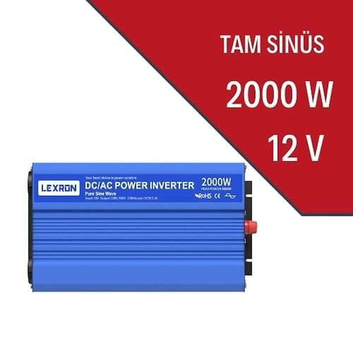 2000W-12V TAM SİNÜS İNVERTER