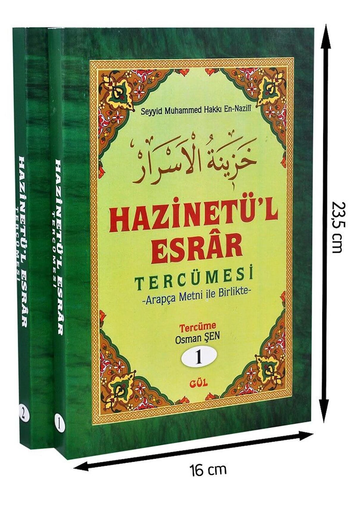 Hazinetü'l Esrar Tercümesi - 2 Cilt-1229