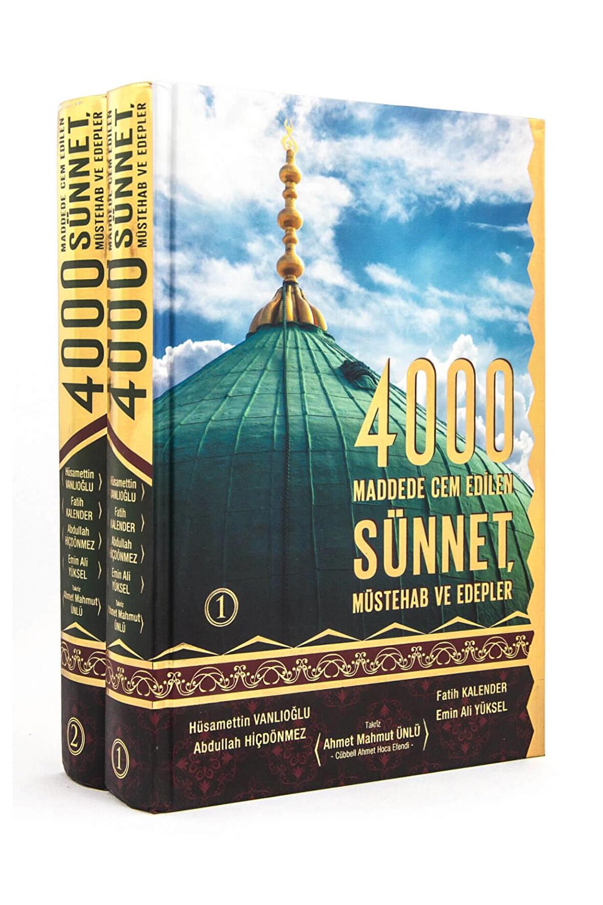 4000 Maddede Cem Edilen Sünnet Müstehap ve Edepler 2 Cilt Cübbeli Ahmet Hoca