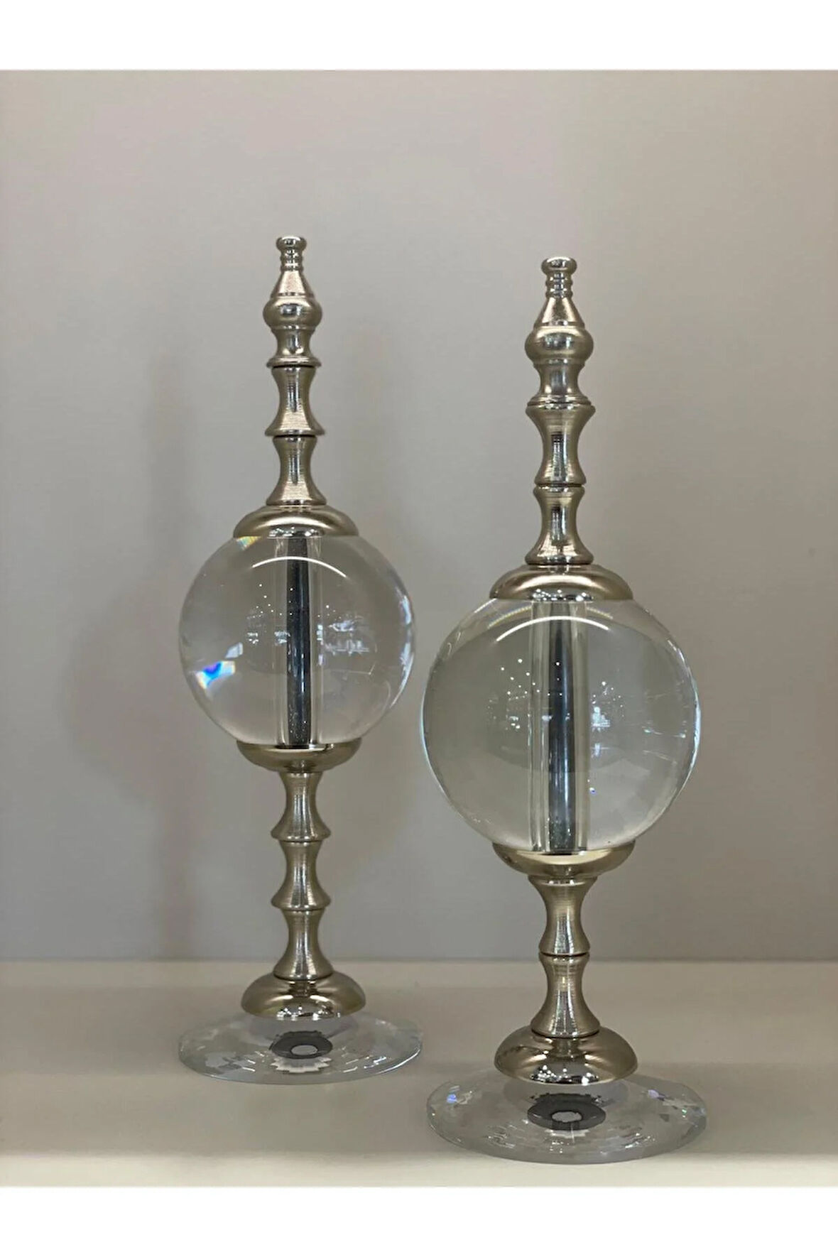 İkili Alem Set Gümüş