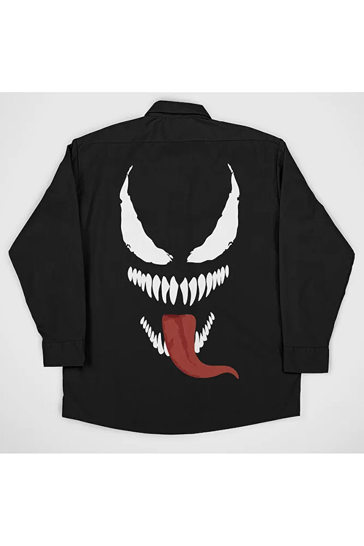 Tasarım Venom Baskılı Unisex Gömlek