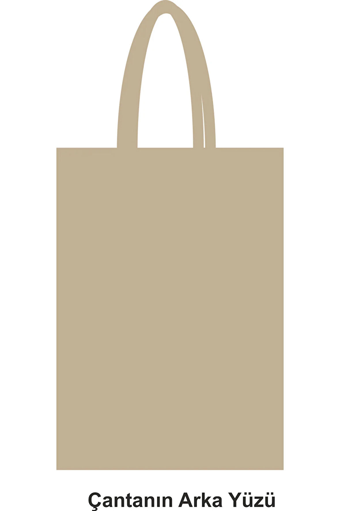 Bez Poşet Çanta 46 Tel DTF Saplı 30x42