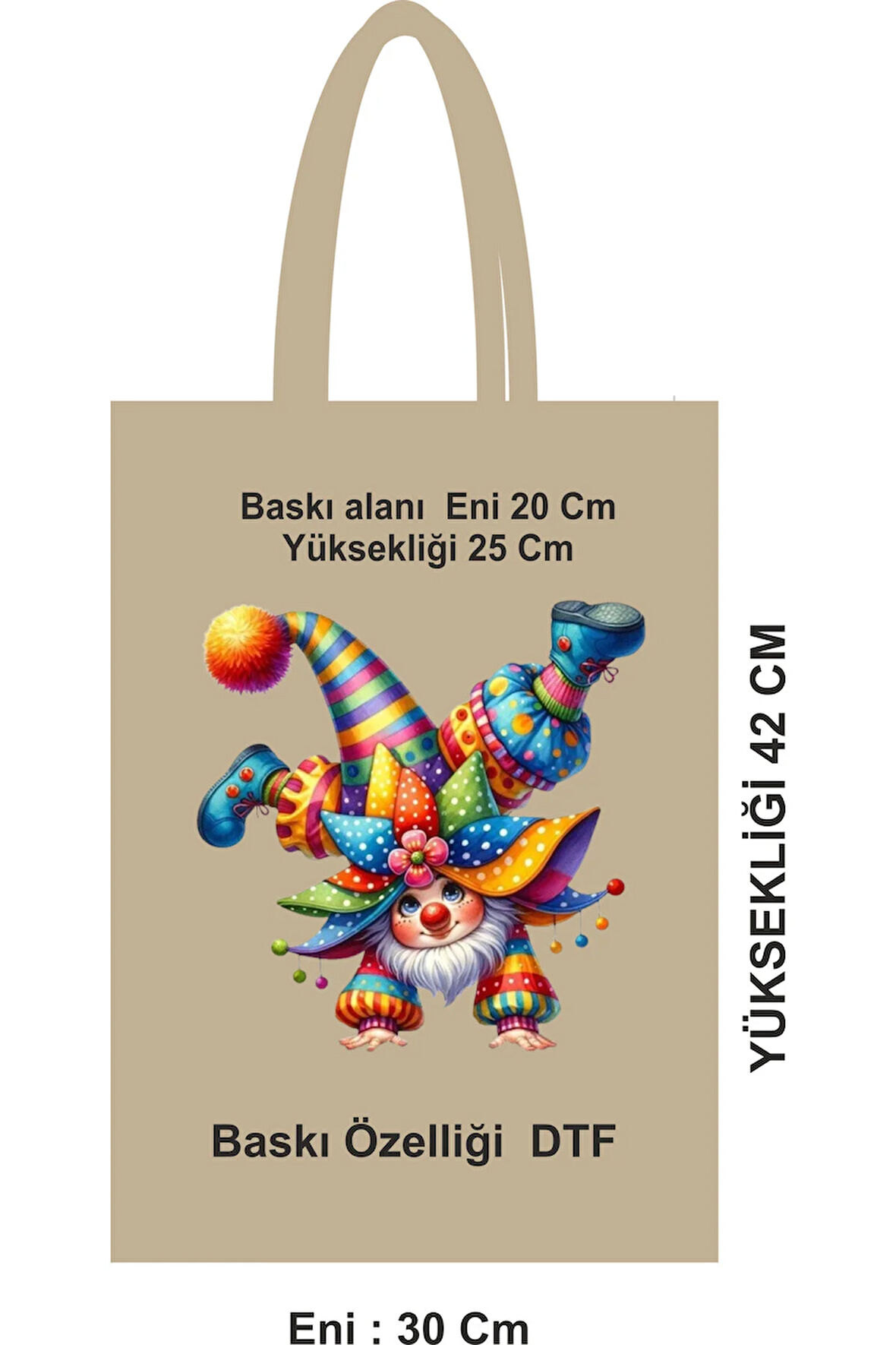 Kaliteli Baskılı Bez Poşet Çanta