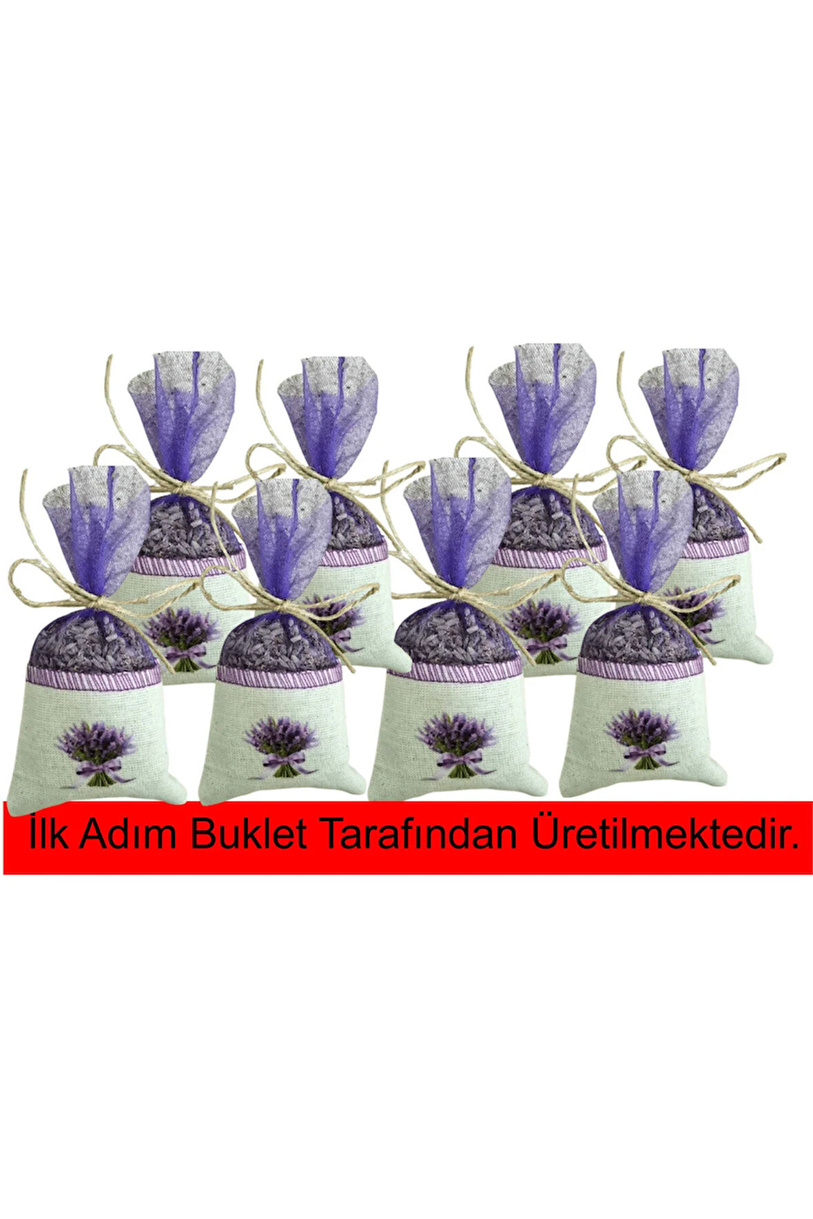 5 Adet Tüllü Görüntünün aynısı içi Lavanta dolu Lavanta Kesesi Doğal Isparta Kuyucak Lavantası