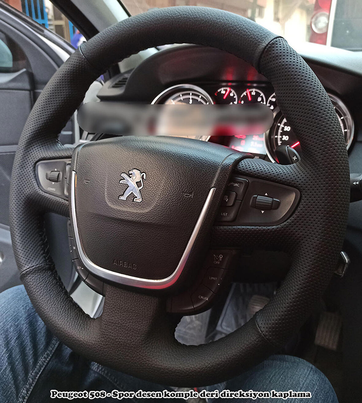 Peugeot 508 Uyumlu Direksiyon Kılıfı