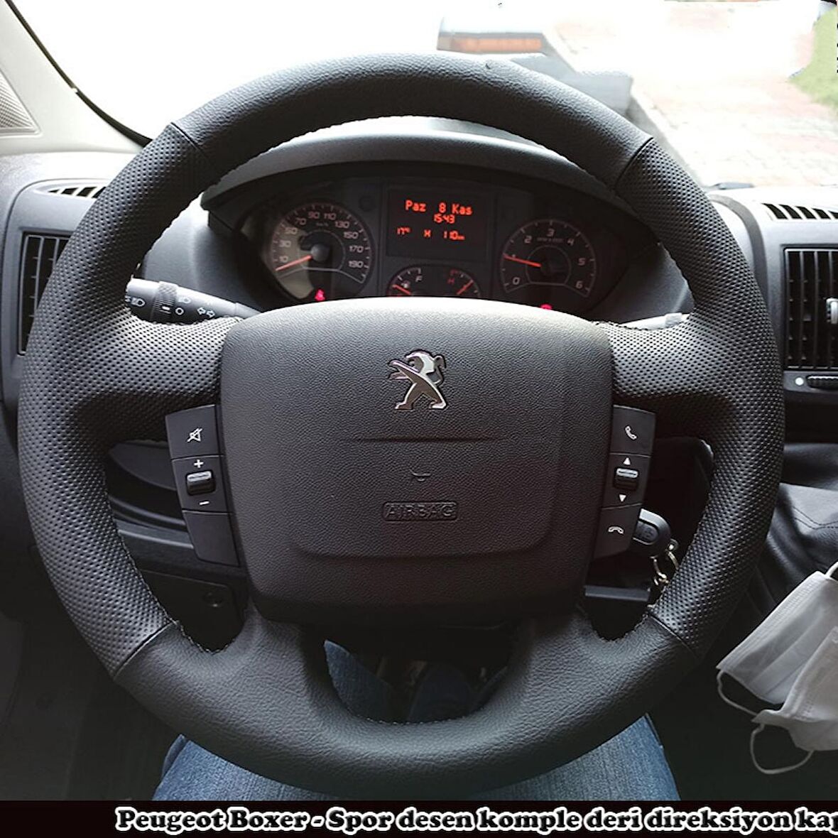 Peugeot Boxer Araca Özel Direksiyon Kılıfı 