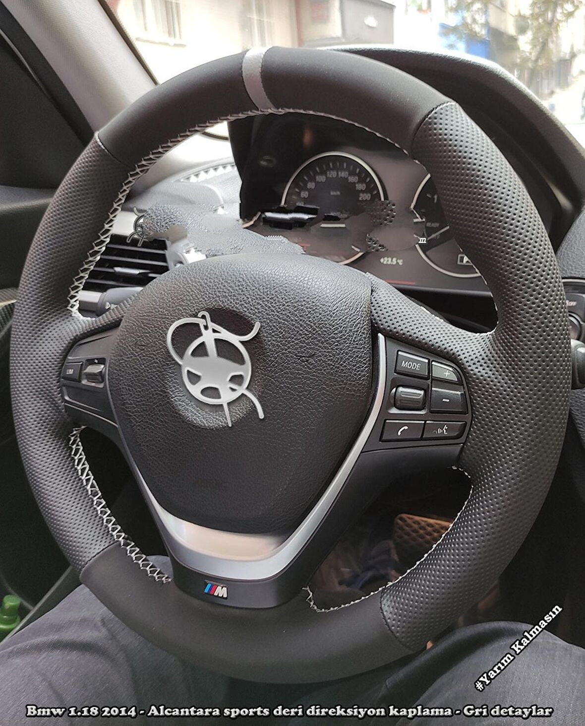 Bmw 1.18 2014 Araca Özel Direksiyon Kılıfı
