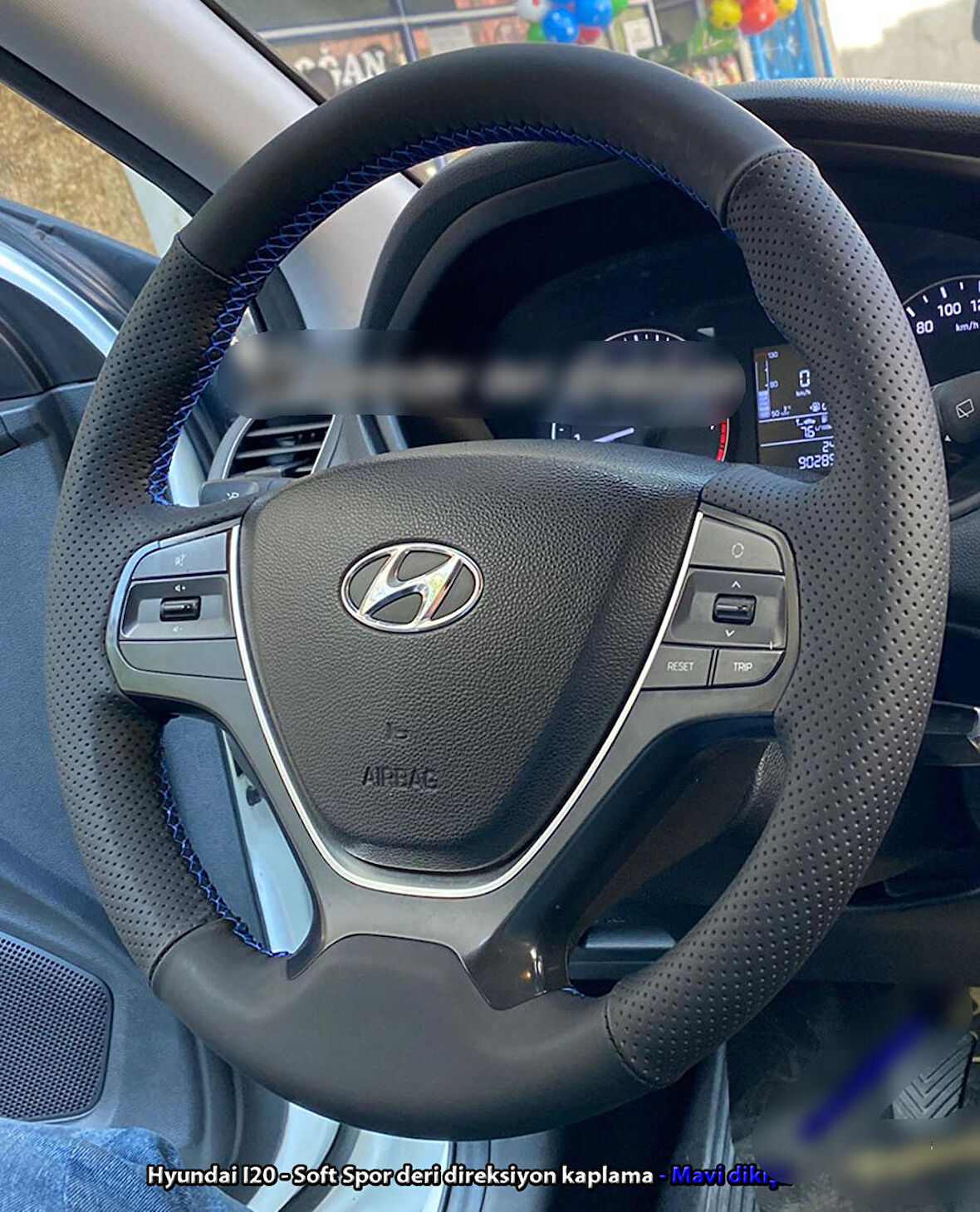 Hyundai İ20 Araca Özel Direksiyon Kılıfı (Soft Nokta Bentley)