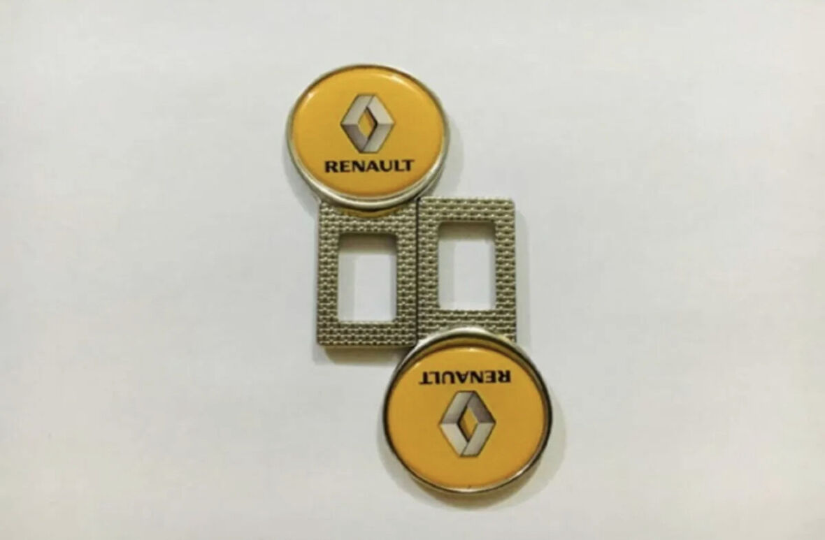 Renault Logolu Uyumlu İkaz Ses Susturucu Metal 2 Adet