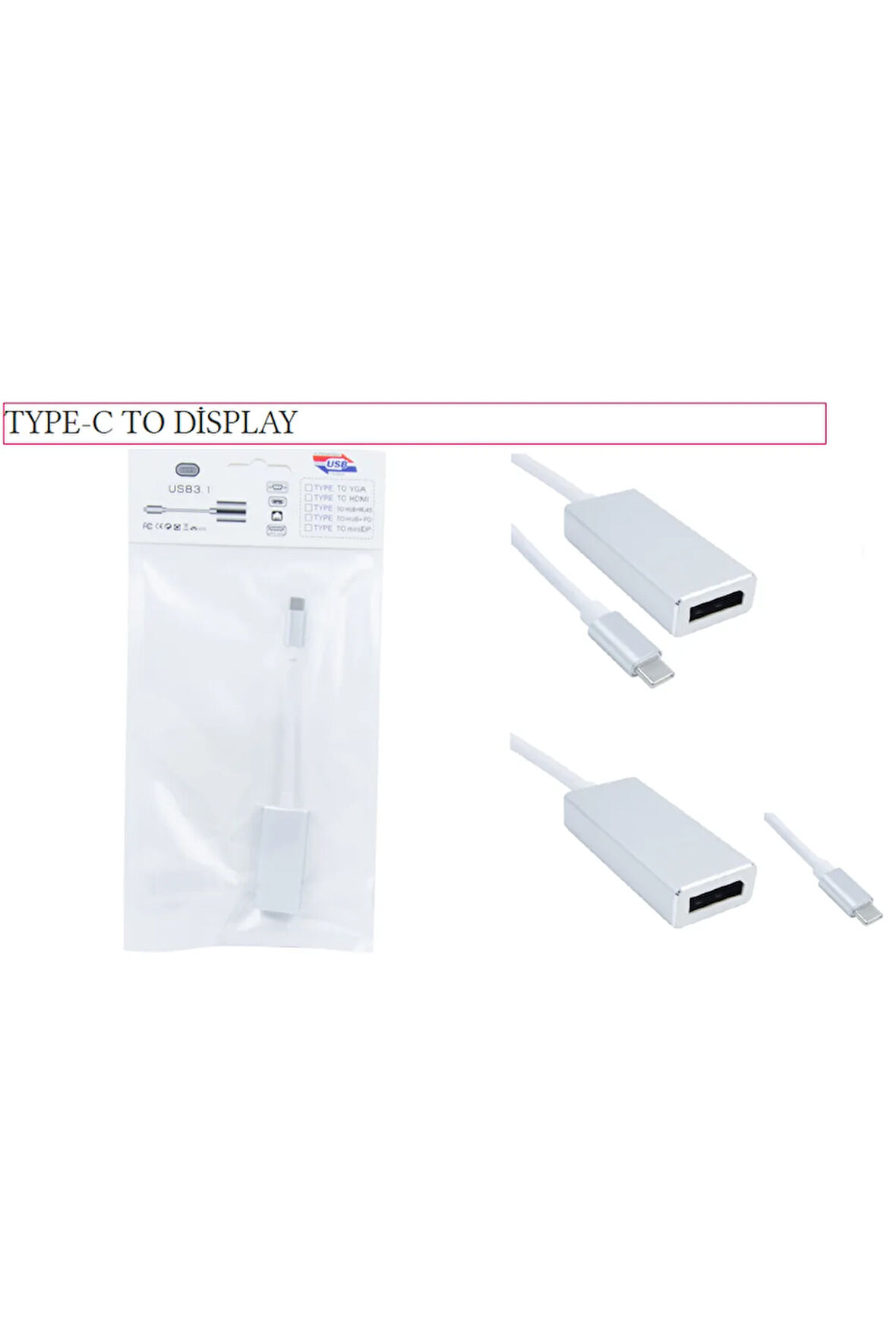 TYPE-C TO DİSPLAY Ses Ve Görüntü Aktarma