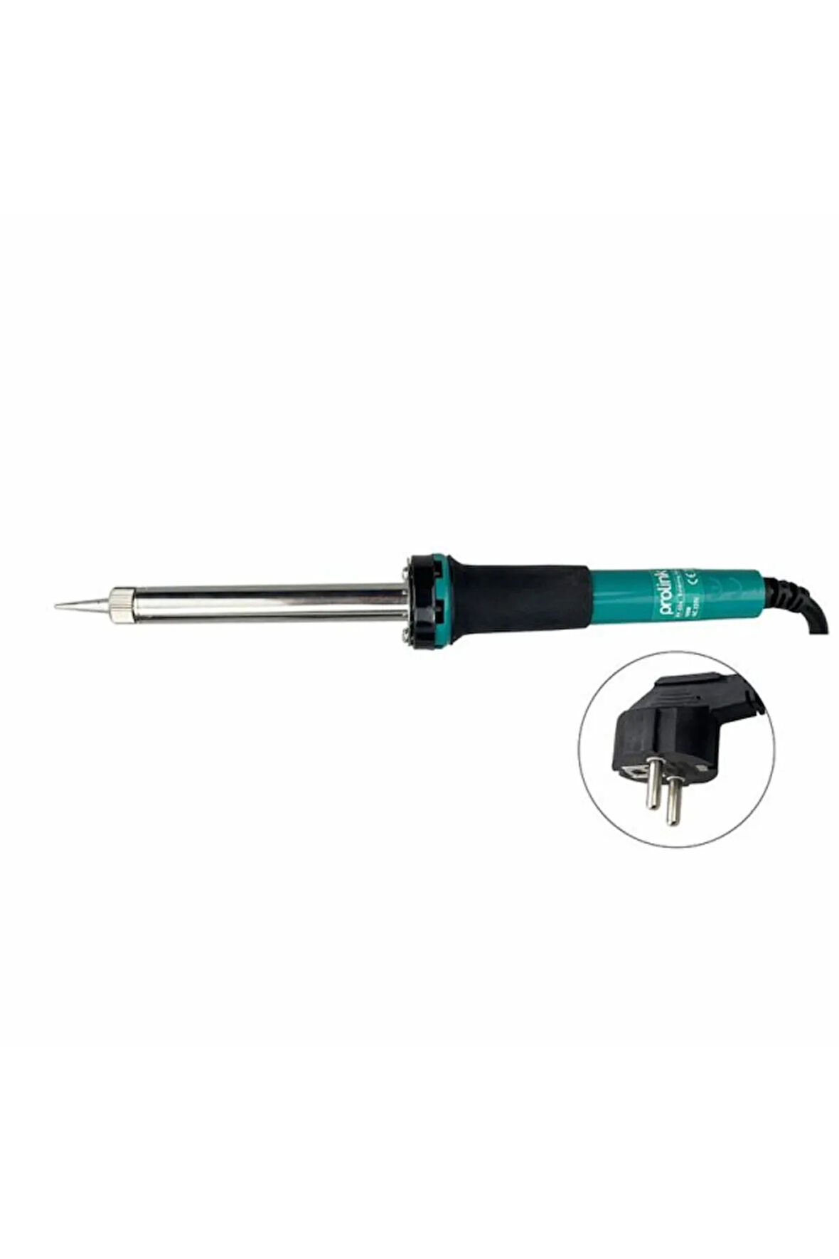 PF-004 60 Watt Kalem Havya Makinesi Tepeden Somunlu Topraklı Fiş