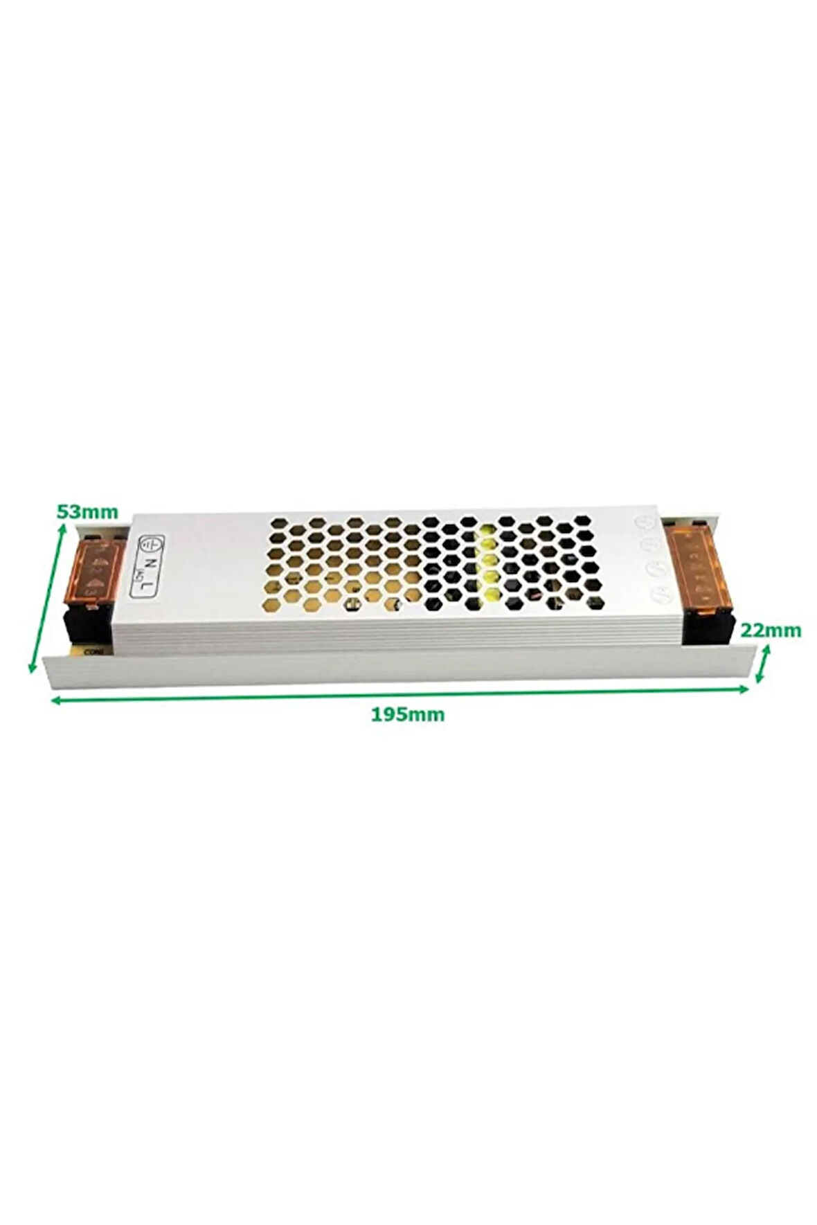 Wellpower 17 Amper 12 Volt Şerit Led Trafosu Ultra Slim Adaptör WPUS-1217M