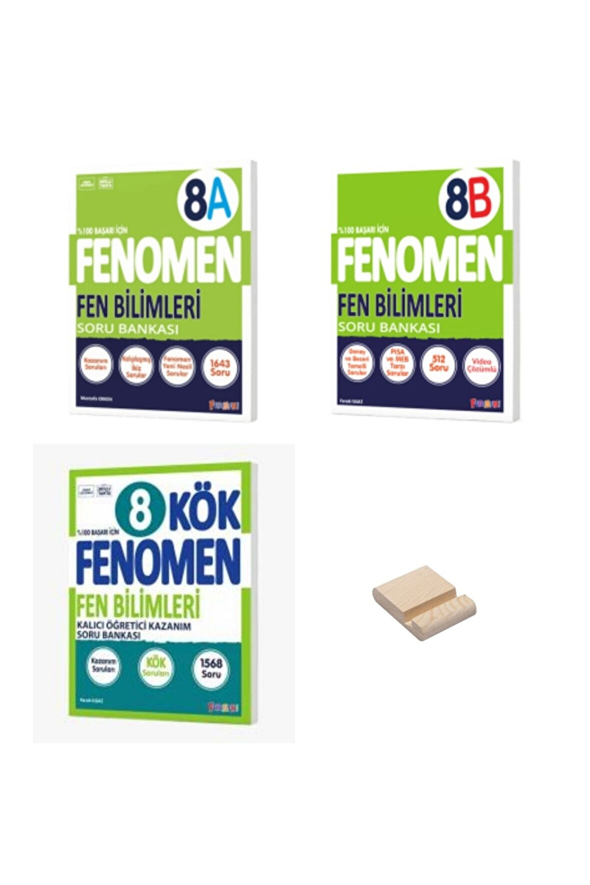 LGS 8. Sınıf A - B Serisi ve Kök Fen Bilimleri Soru Bankaları 3 Kitap