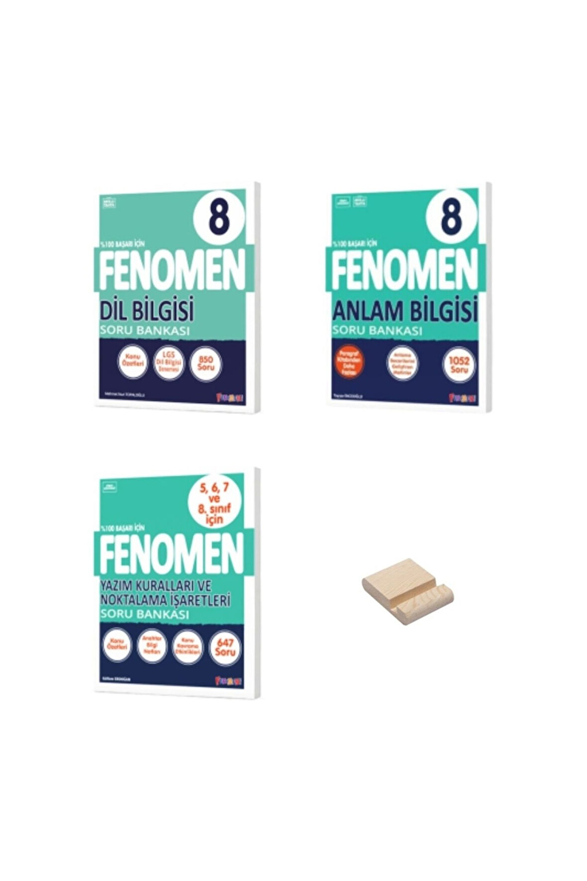 LGS 8. Sınıf Dilbilgisi Anlam Bilgisi ve Yazım Kuralları 3lü Soru Bankaları