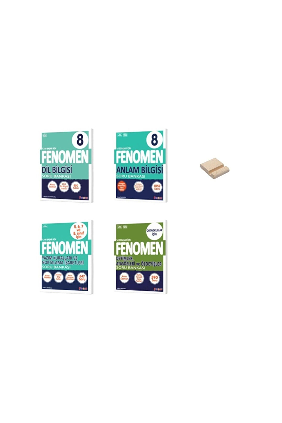 LGS 8. Sınıf Dil Anlam Yazım Bilgisi ve Deyimler Atasözleri 4lü Soru Bankaları