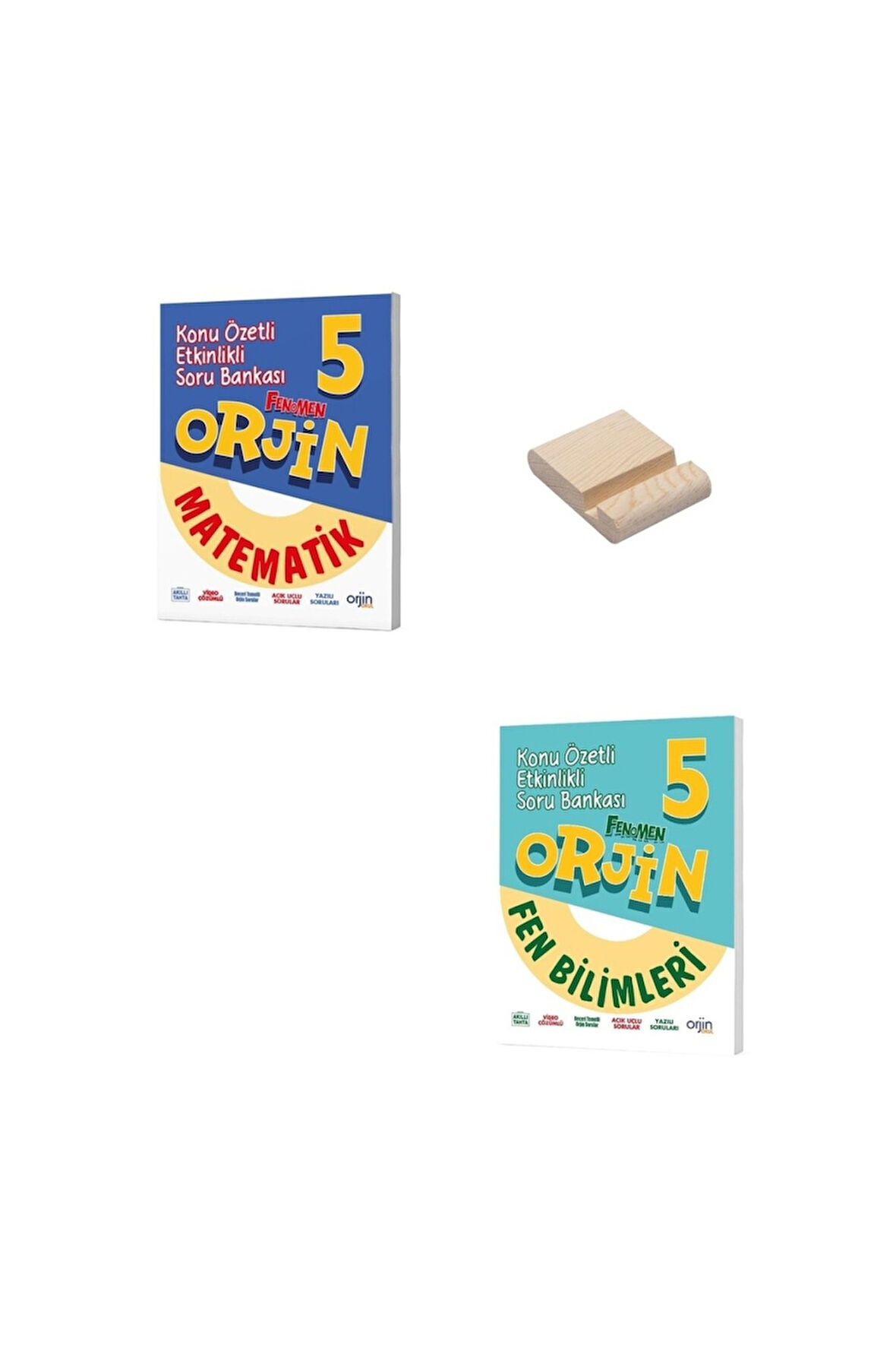 Orjin 5. Sınıf Matematik ve Fen Bilimleri Etkinlikli Soru Bankası