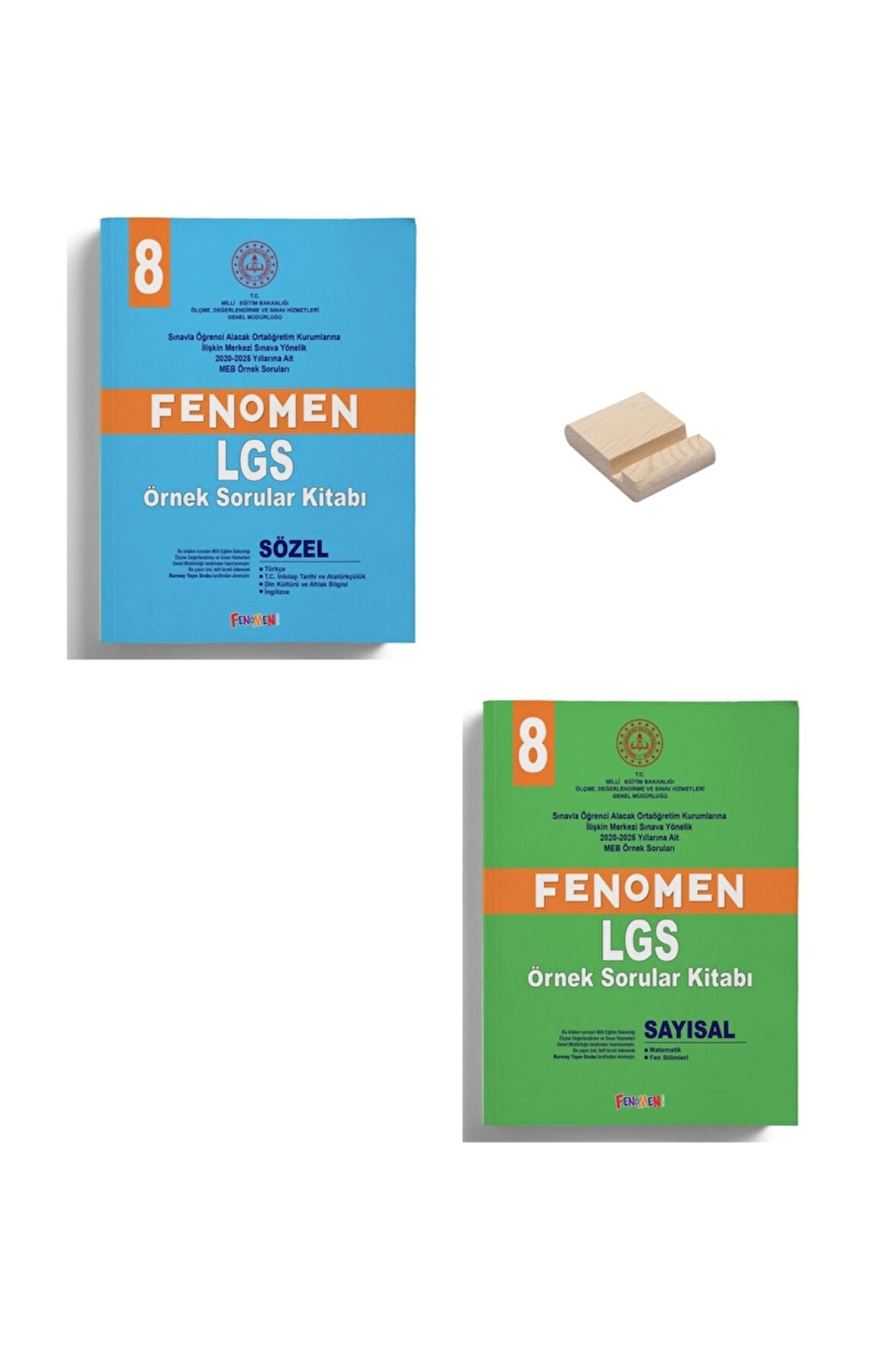 8. Sınıf LGS Sayısal ve Sözel Örnek Sorular Kitabı 2li Set