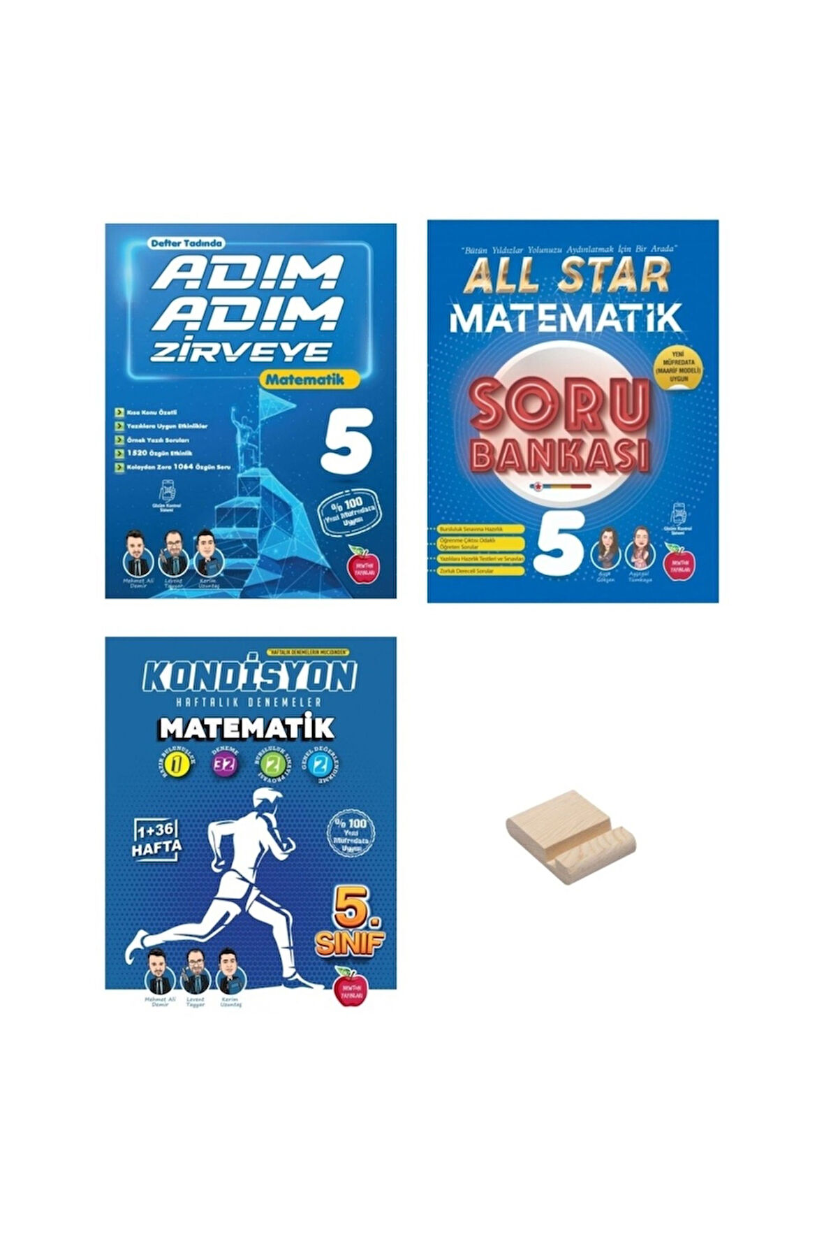 5. Sınıf Adım Adım Zirveye All Star ve Kondisyon Matematik 3lü Set