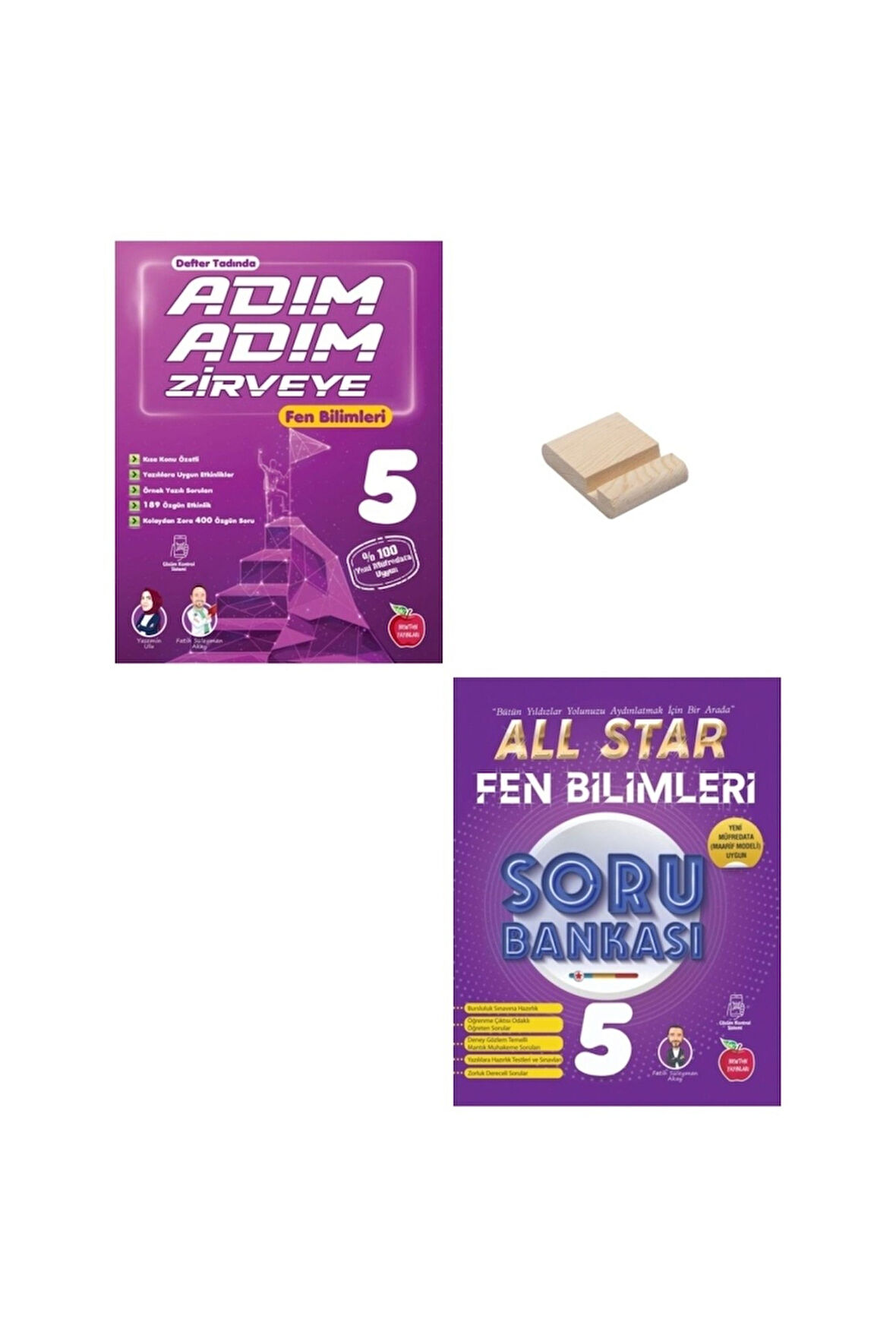 5. Sınıf Adım Adım Zirveye ve All Star Fen Bilimleri Soru Bankası