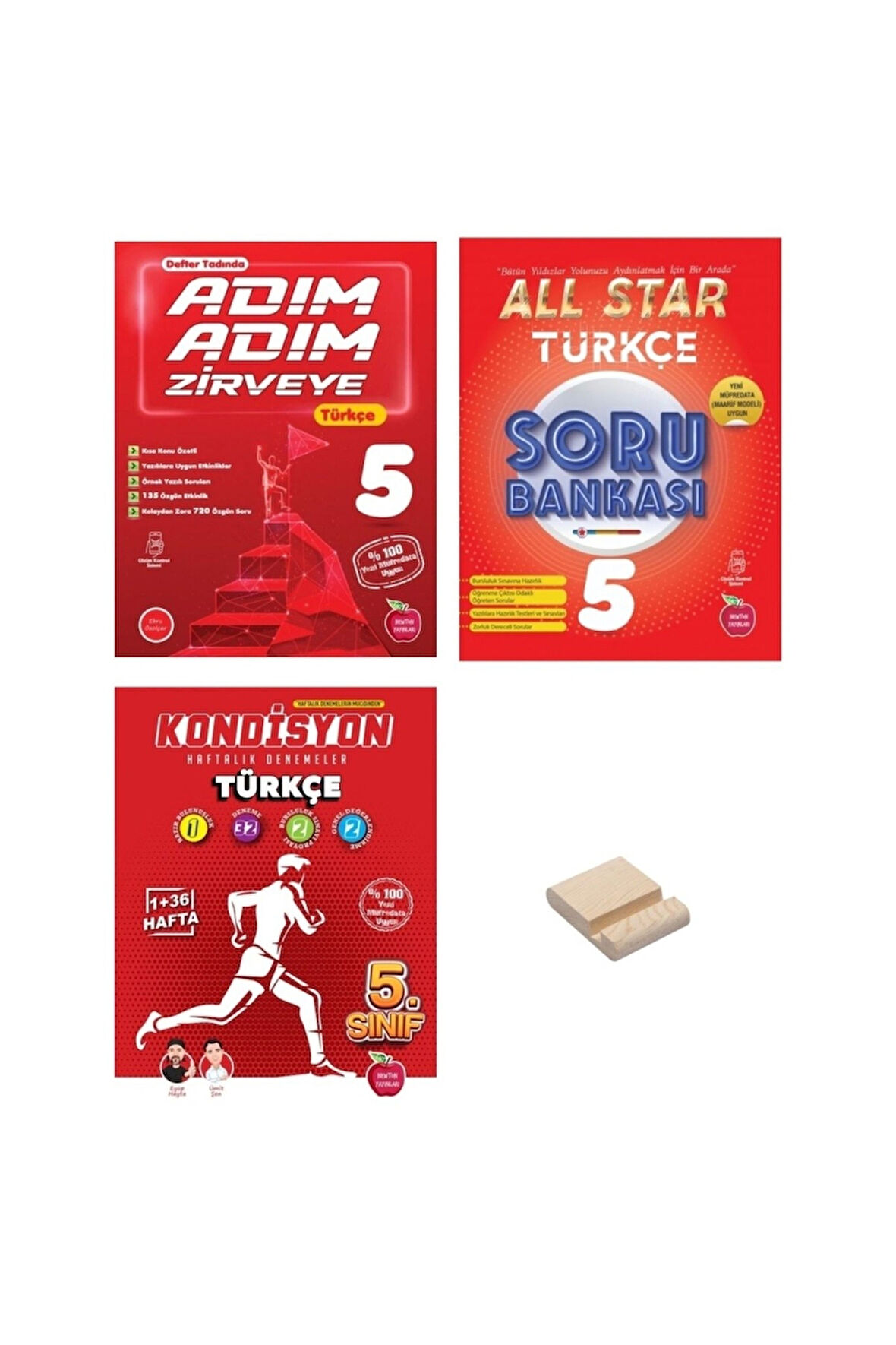 5. Sınıf Adım Adım Zirveye All Star ve Kondisyon Türkçe 3lü Set