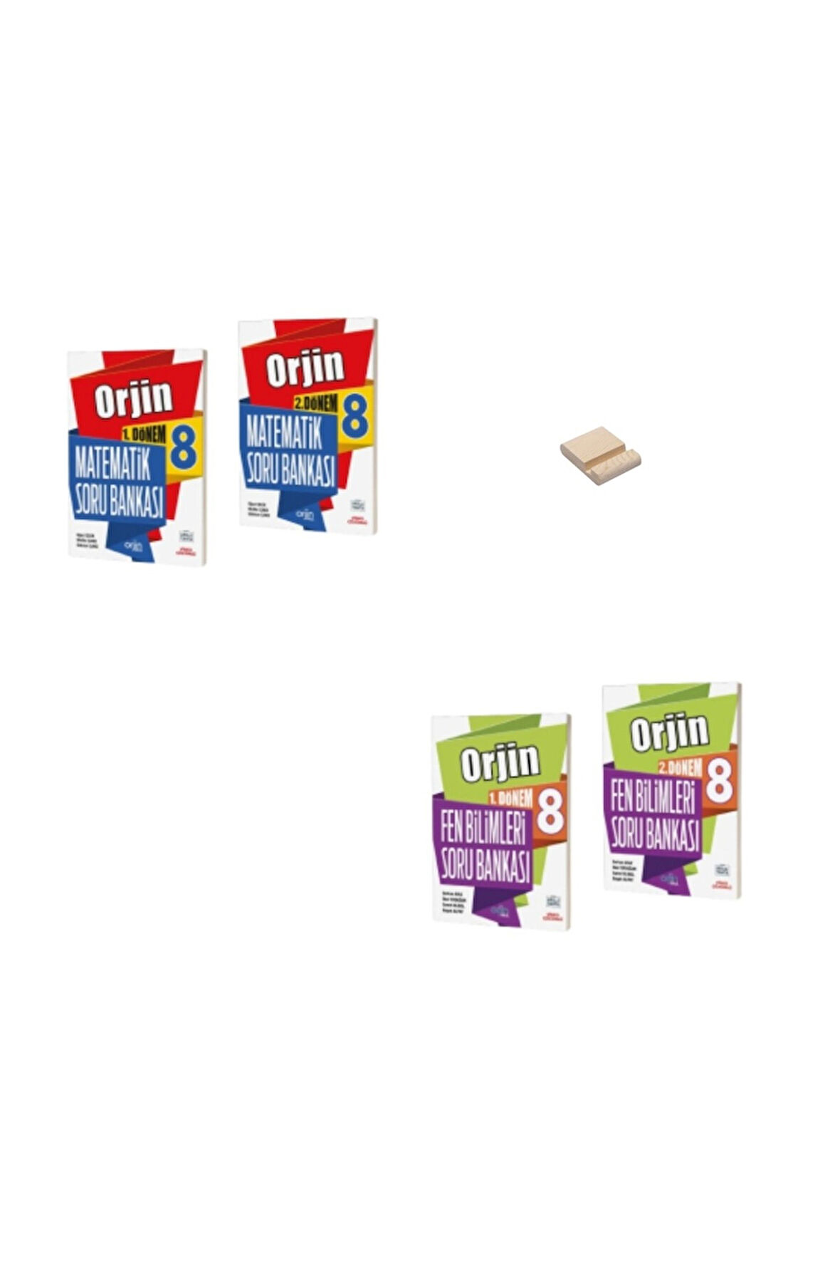 Orjin LGS 8. Sınıf Matematik ve Fen Bilimleri 1 ve 2. Dönem Soru Bankası