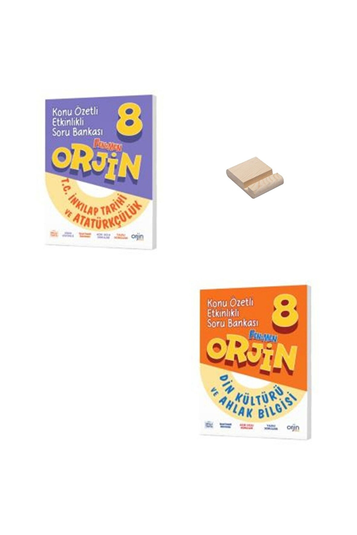 Orjin LGS 8. Sınıf İnkılap ve Din Etkinlikli Konu Özetli Soru Bankası