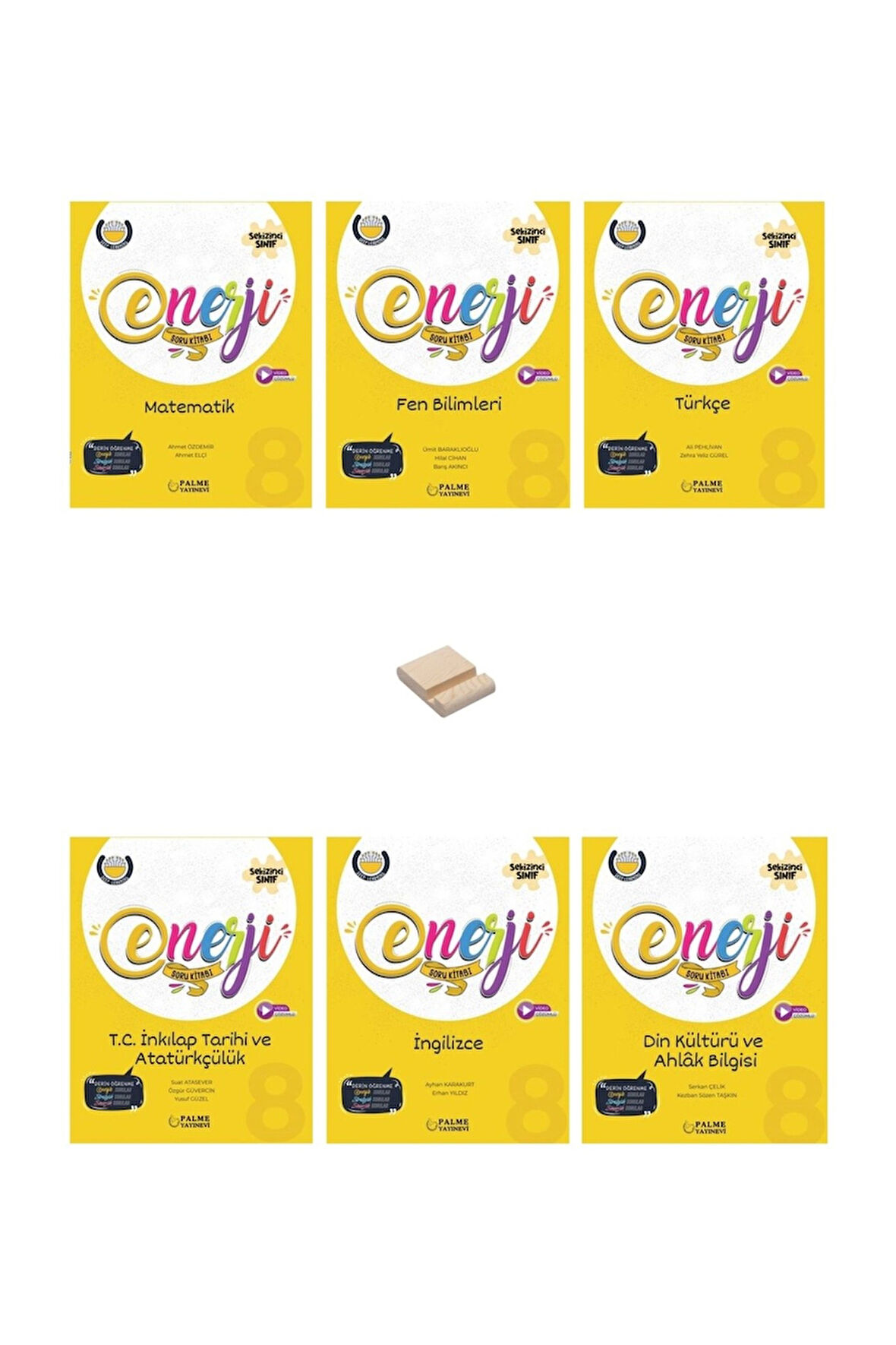 LGS 8. Sınıf Enerji Tüm Dersler 6lı Soru Bankası Seti