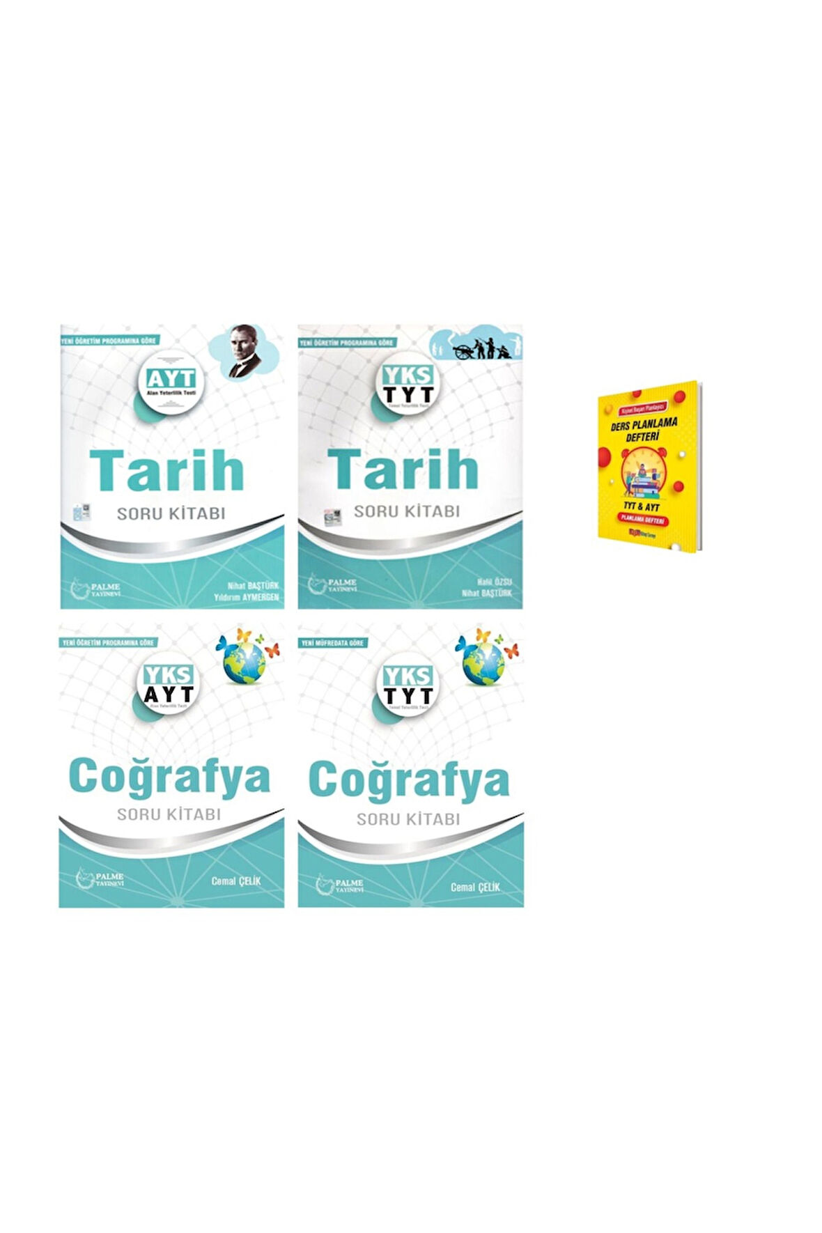 TYT - AYT Tarih ve Coğrafya Soru Kitabı 4lü Set