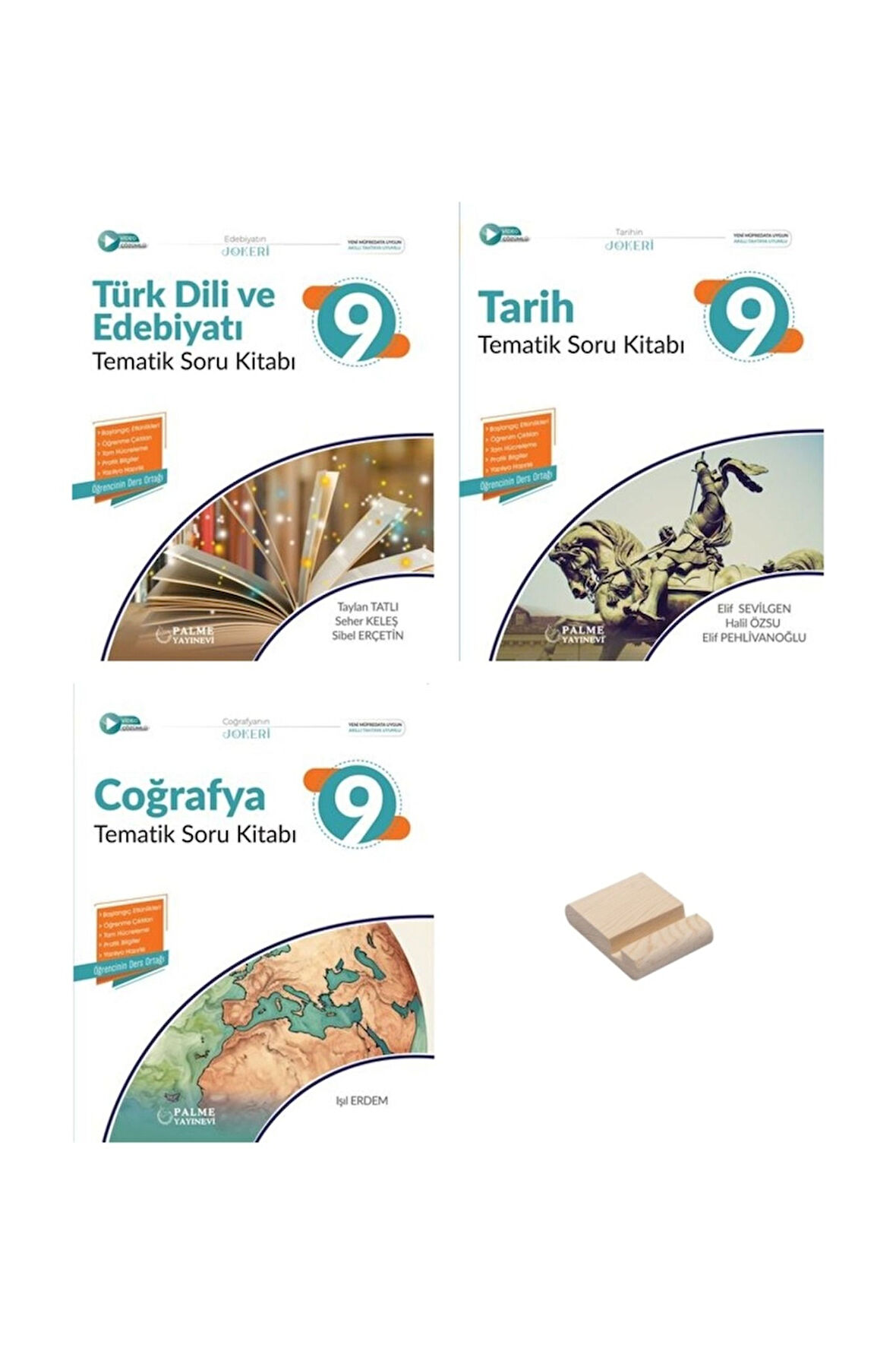 9. Sınıf Edebiyat Tarih ve Coğrafya 3lü Set Tematik Soru Kitabı