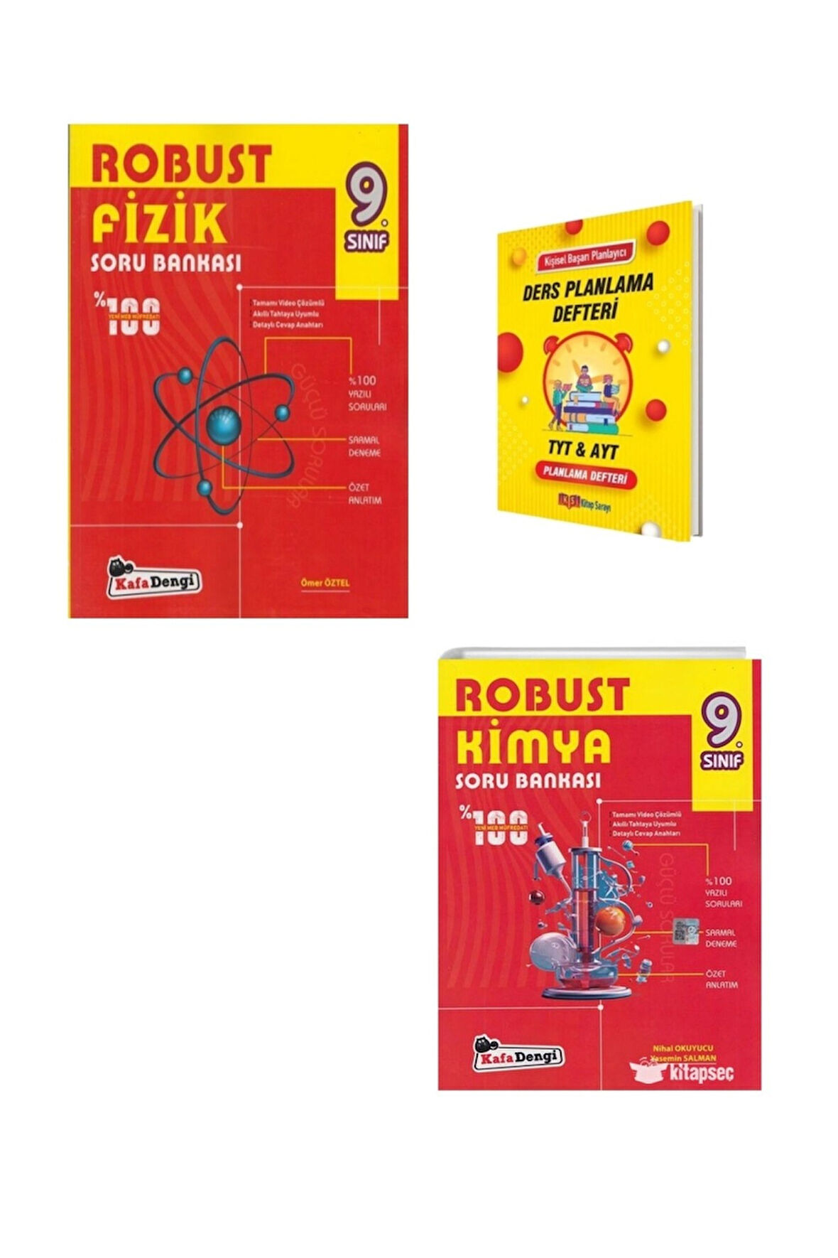 9. Sınıf Robust Fizik ve Kimya Soru Bankası