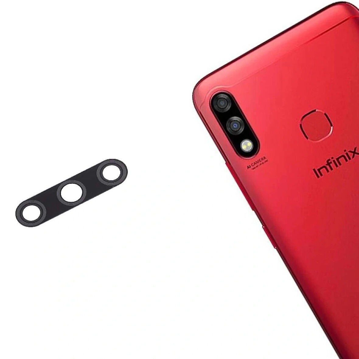 İnfinix Hot 7 Pro İle Uyumlu Kamera Camı  X625