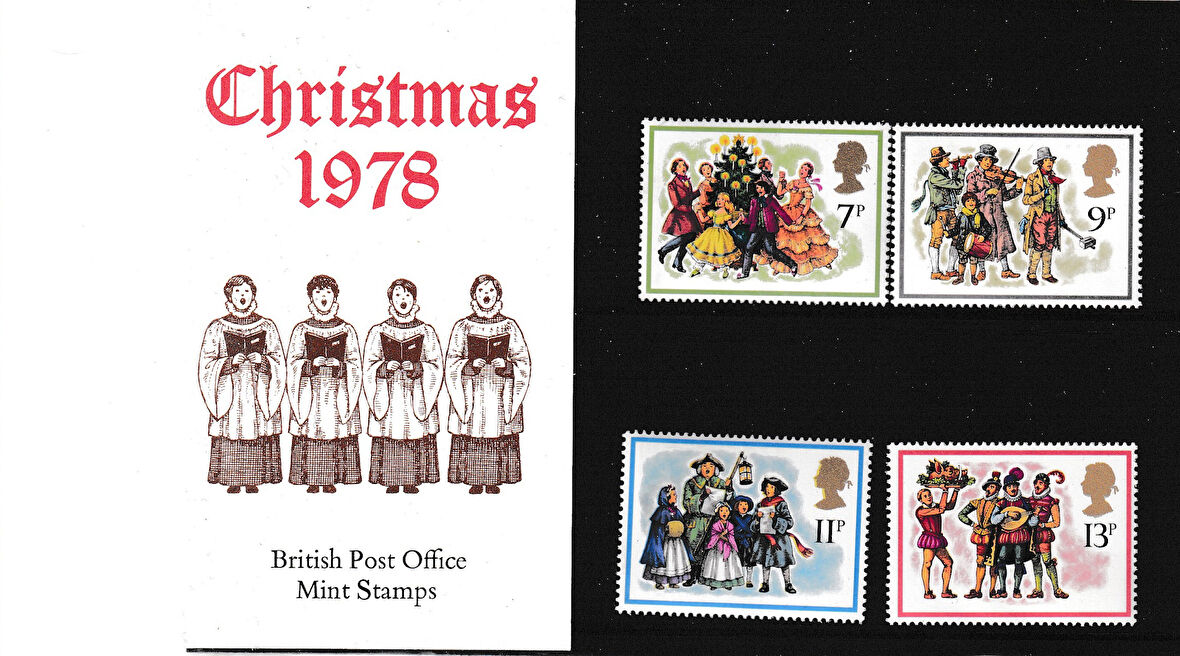 1978 Eksiksiz İngiltere Noel Koleksiyon Seti