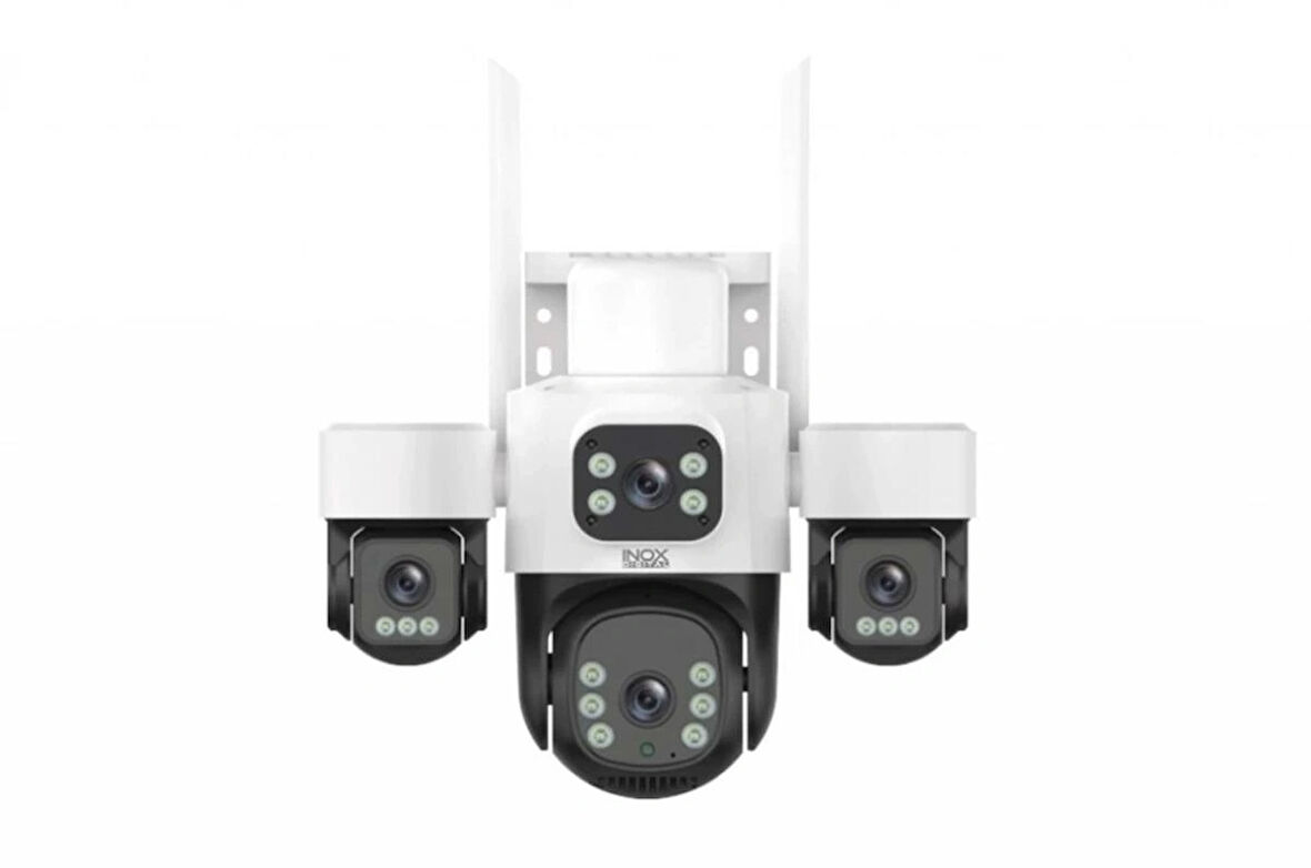 INOX-X114 4X3MP Dört Lensli Wifi PTZ Kamera