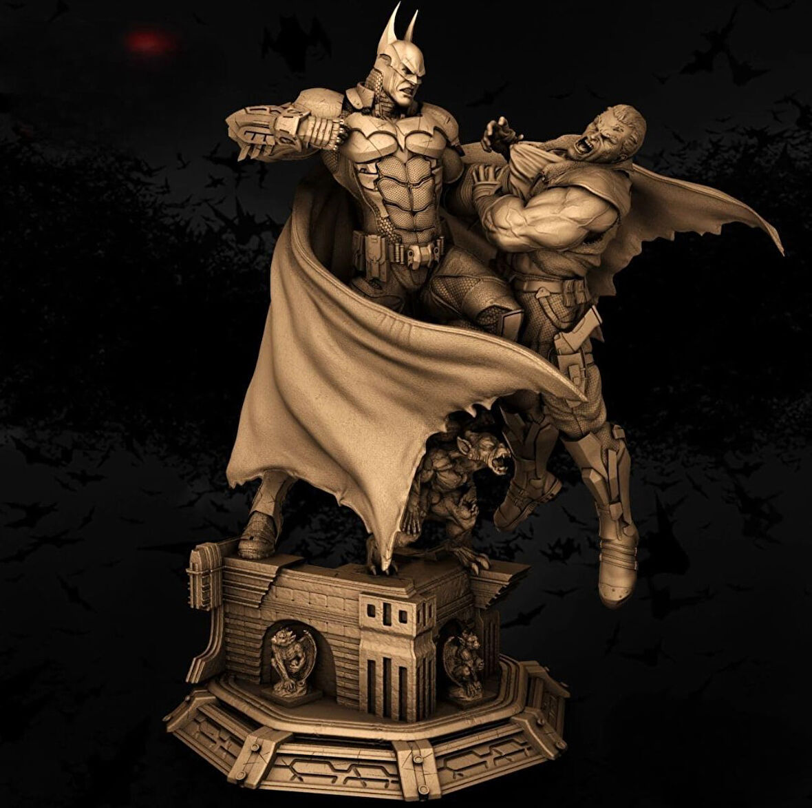 Detaylı Batman Figürü - 10cm