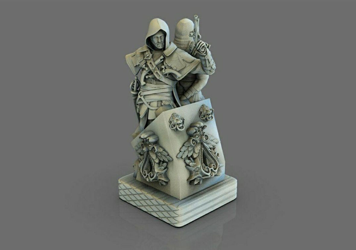 Assassin's Creed Suikastçi Heykeli Figürü - 10 cm