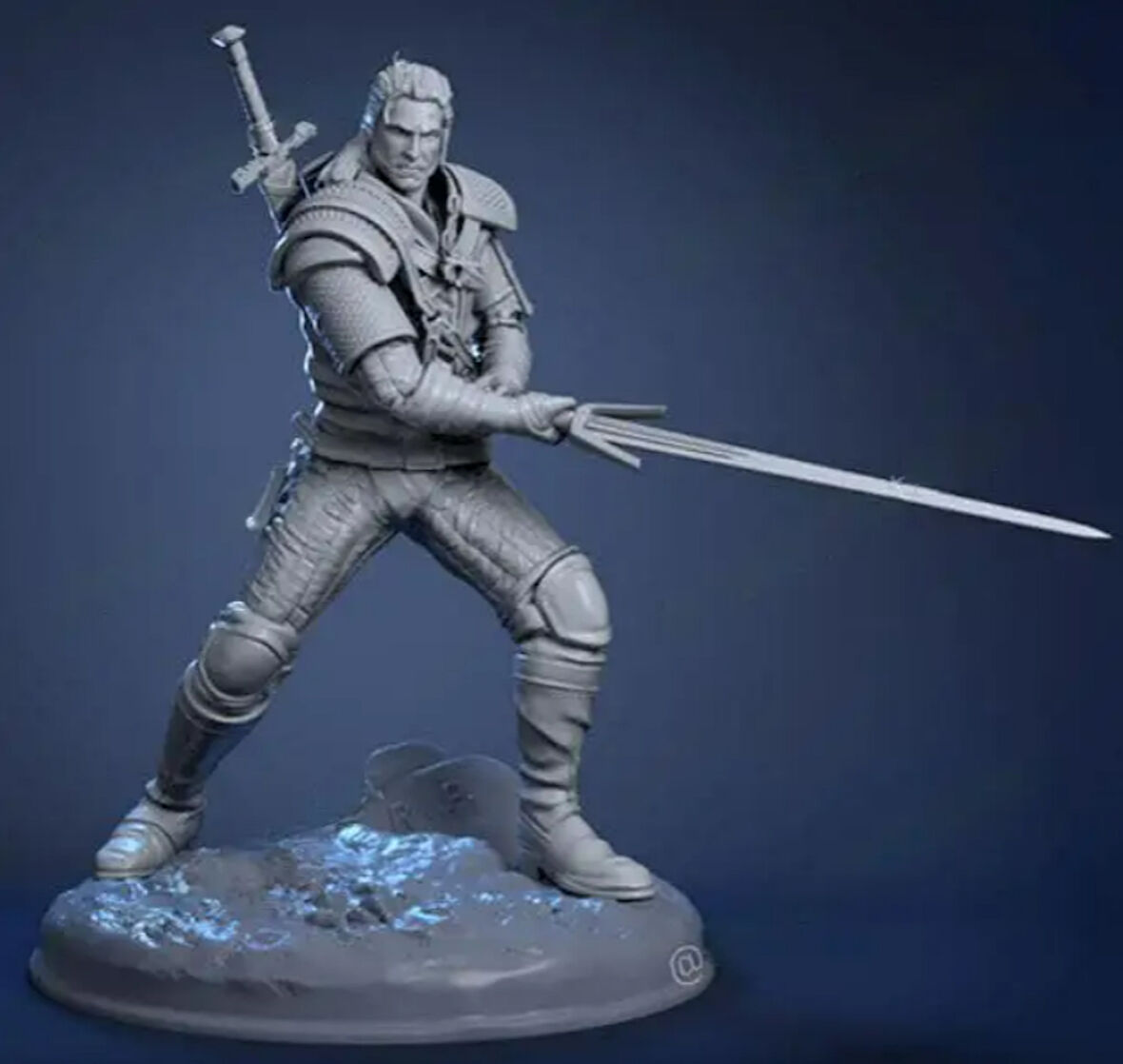 The Witcher 'Geralt' Savaşçı Figürü - 10 cm