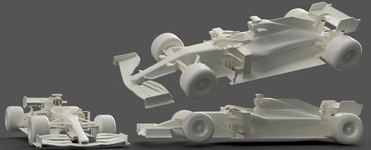 F1 Mercedes W11 Maket Kiti