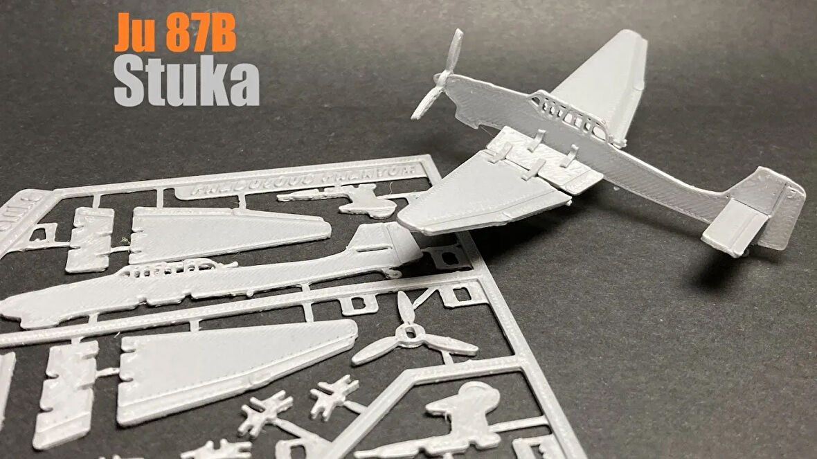 Ju-87B Stuka Kart Kiti