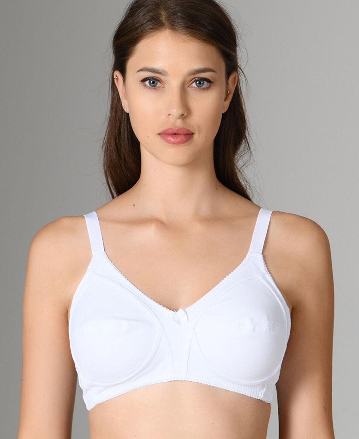 NBB Klasik Balensiz Desteksiz Penye Micro Sütyen (Beyaz, Siyah,Ten)