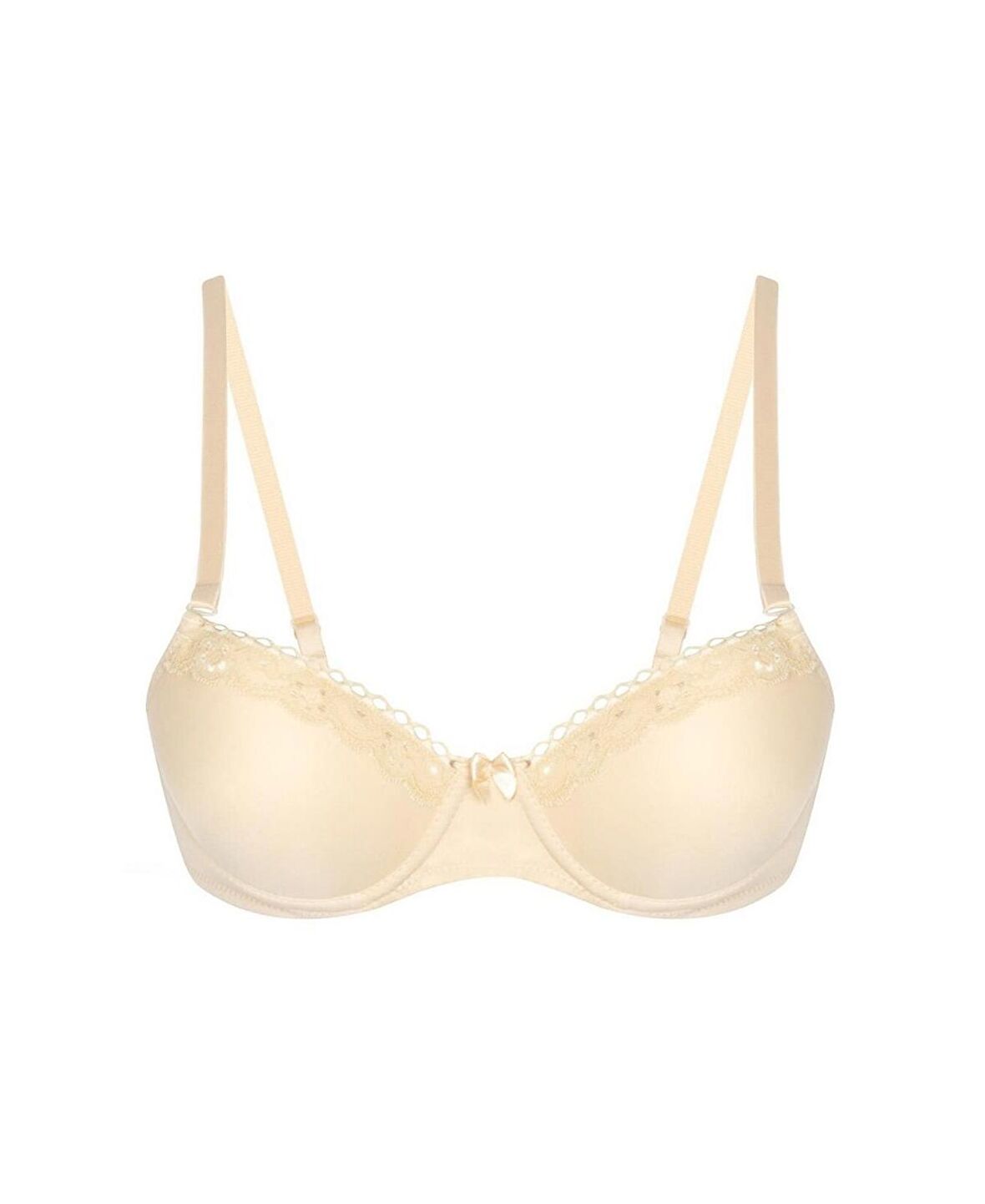 NBB Hafif Destekli Dantelli Balenli Soft Cup Klasik Kesim Sütyen- 3591