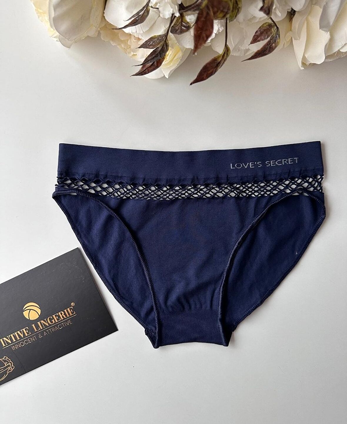 Kadın Dikişsiz Antibakteriyel Sportwear Fileli Slip/Bikini (Siyah, Bordo, Kahverengi, Lacivert)